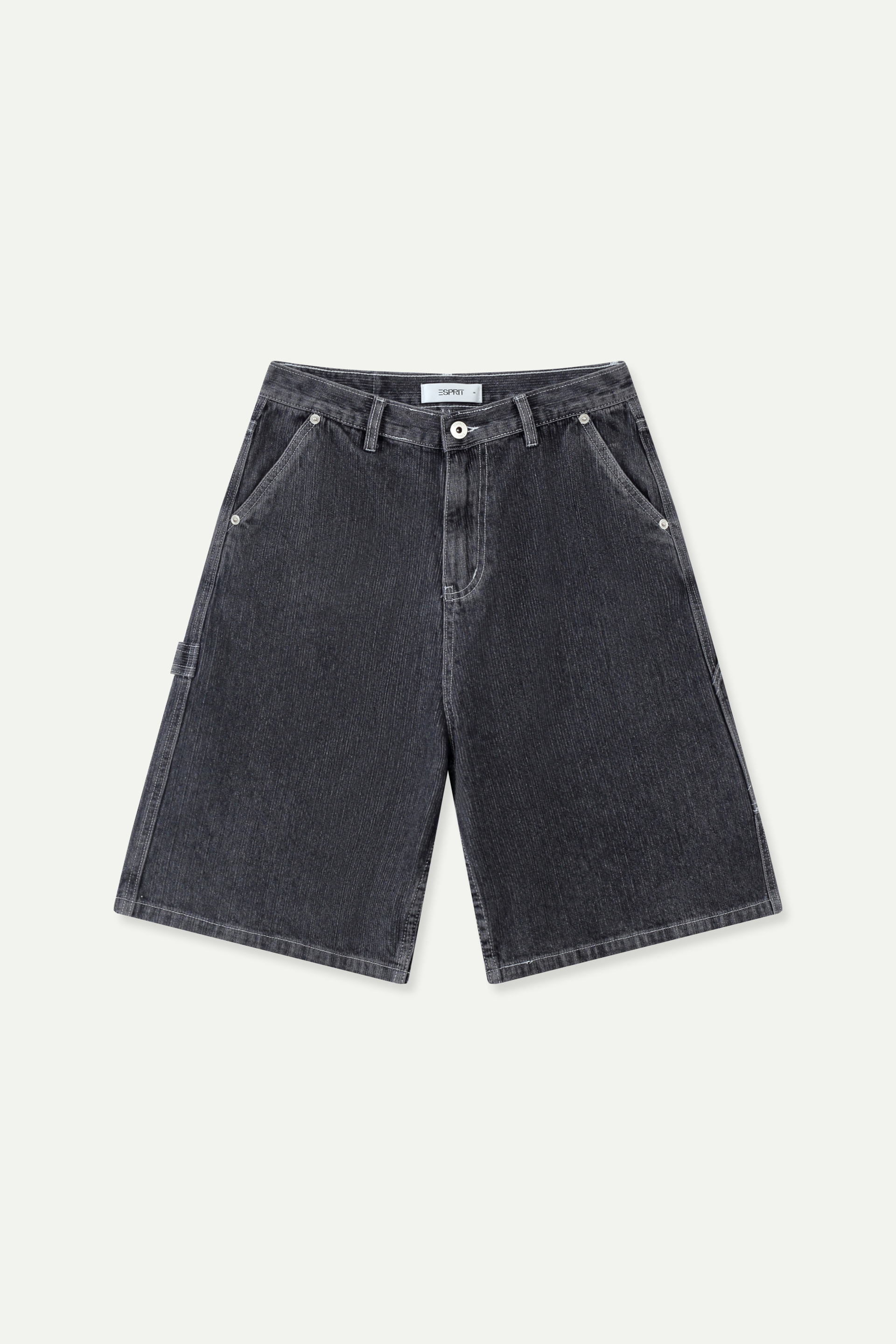 Denim Utility Shorts