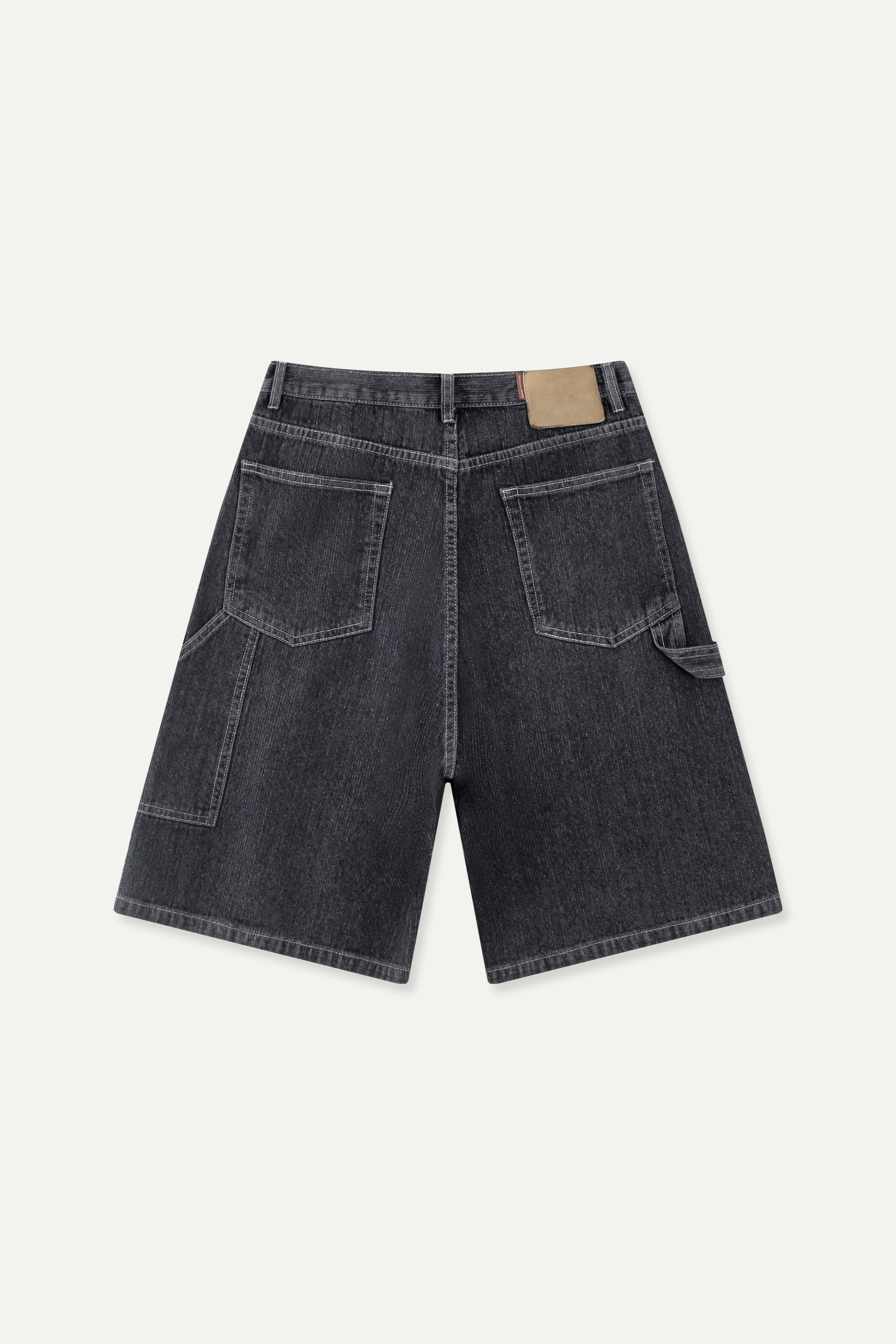 Denim Utility Shorts