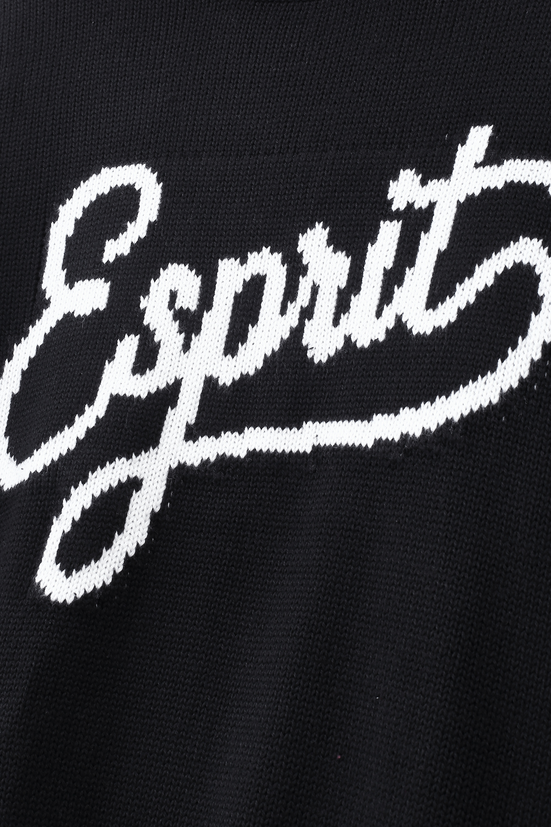 Crew-Neck Esprit Logo Sweater