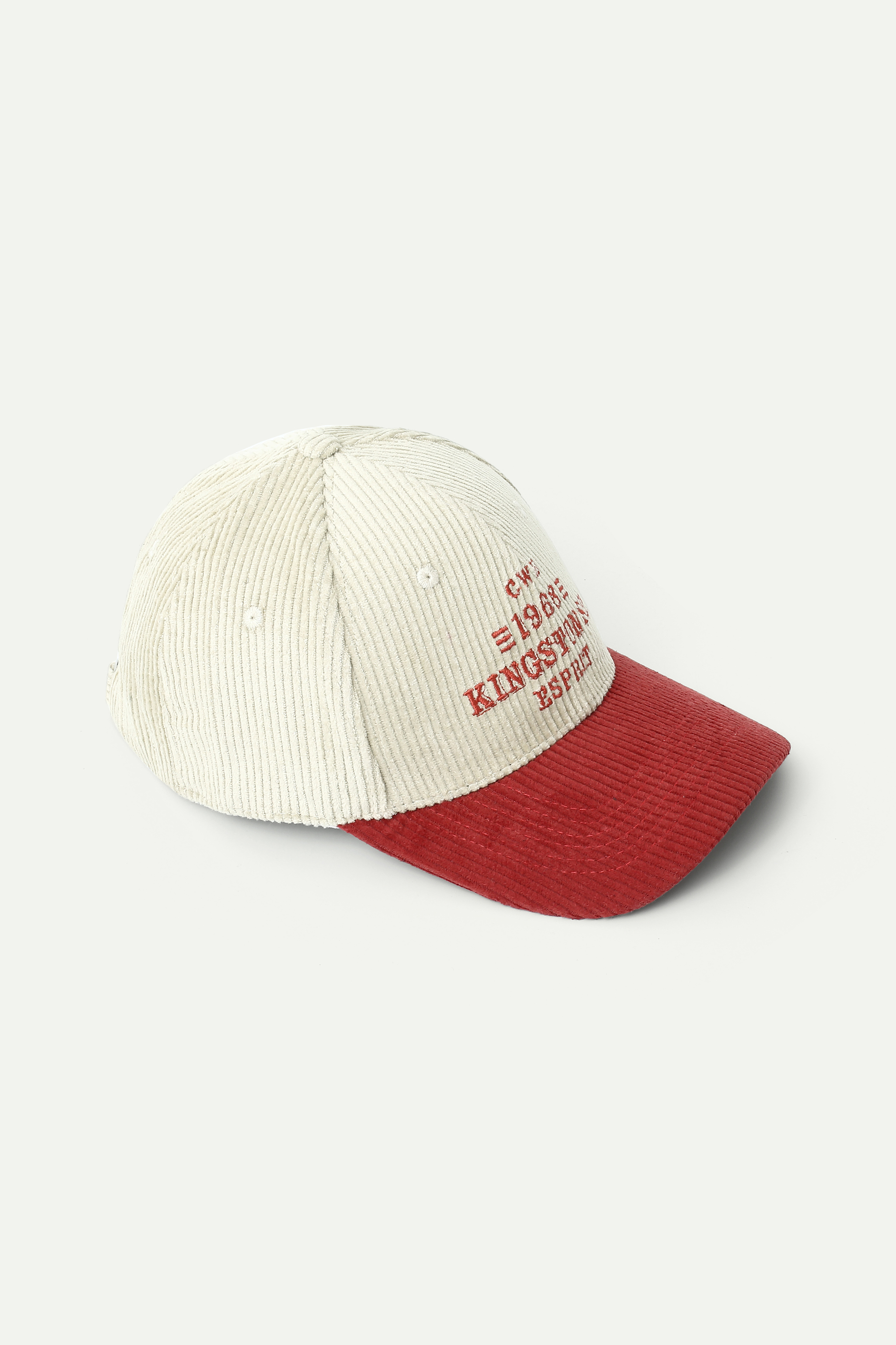 燈芯絨學院風帽 - Kingston Street（UNISEX）