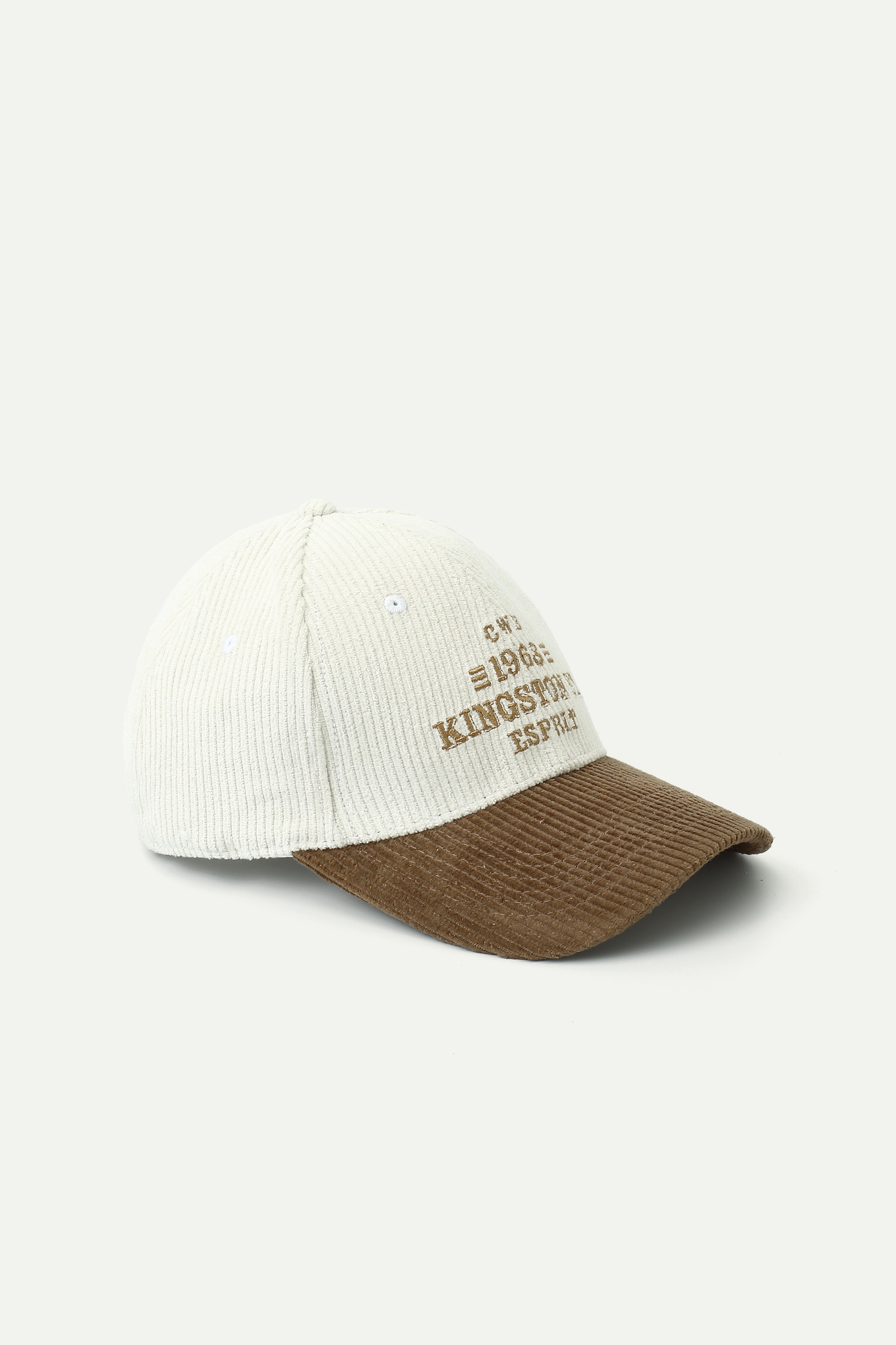 燈芯絨學院風帽 - Kingston Street（UNISEX）