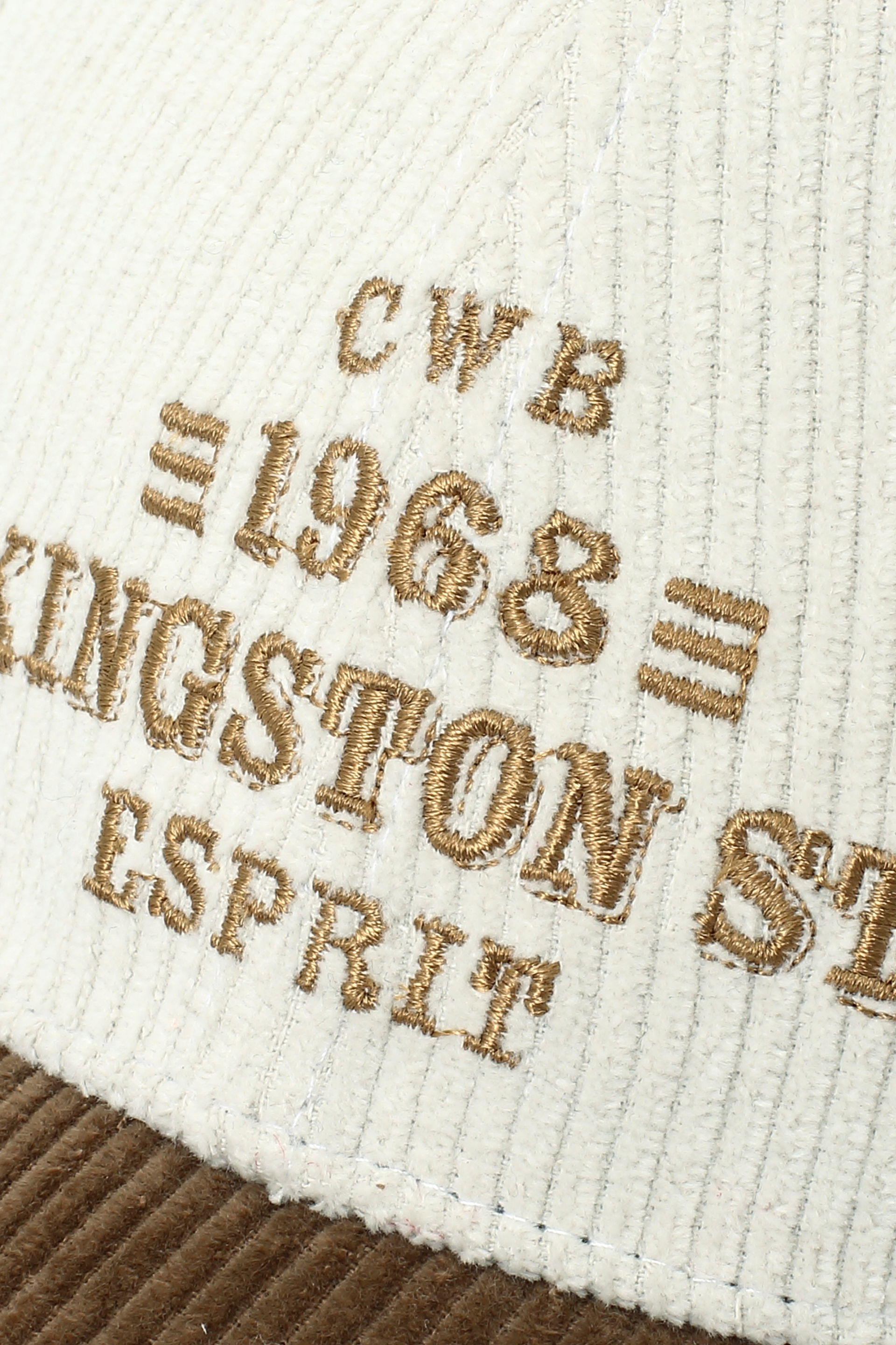 燈芯絨學院風帽 - Kingston Street（UNISEX）