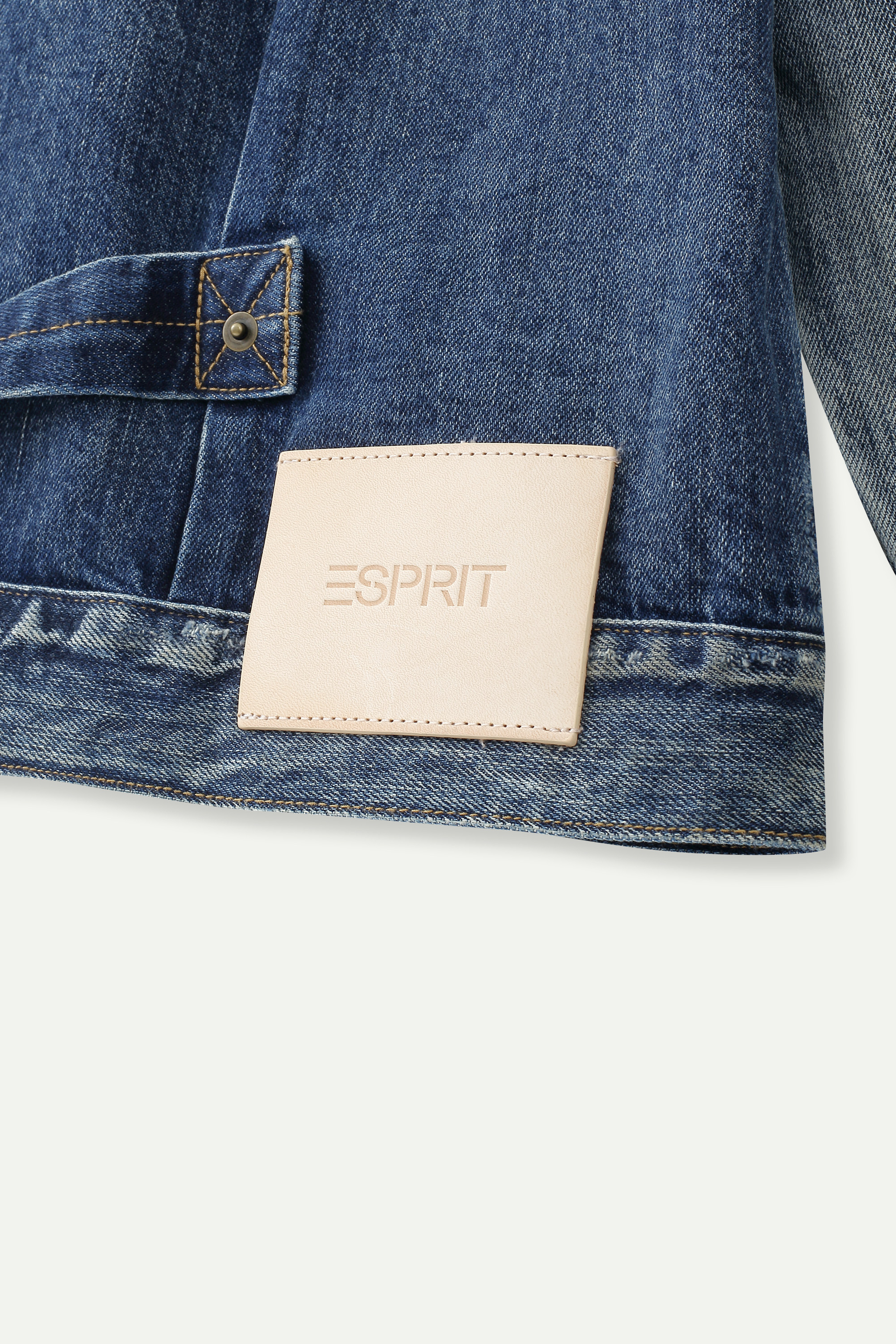 Distressed Oversized Denim Jacket