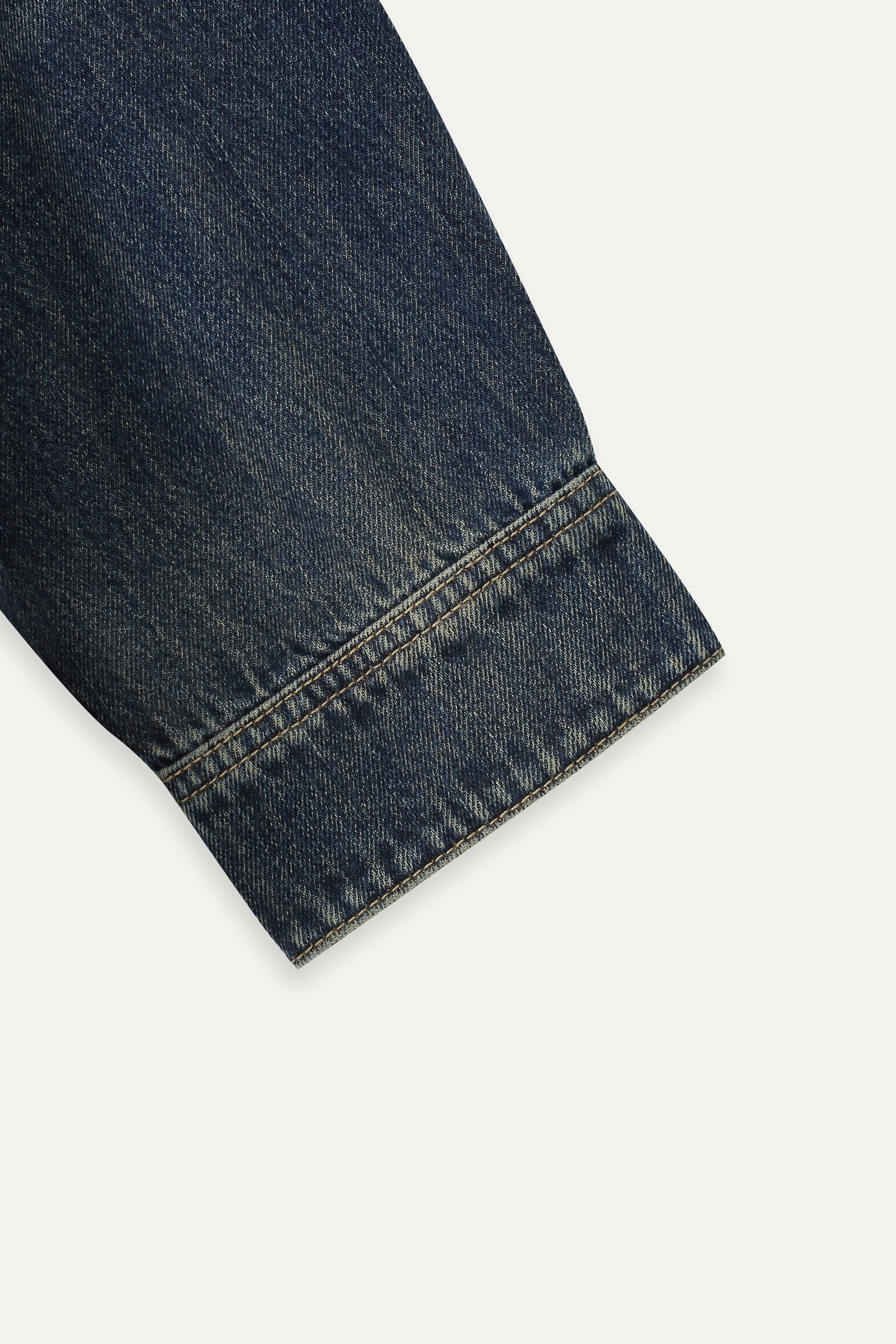 Vintage Washed Denim Overshirt