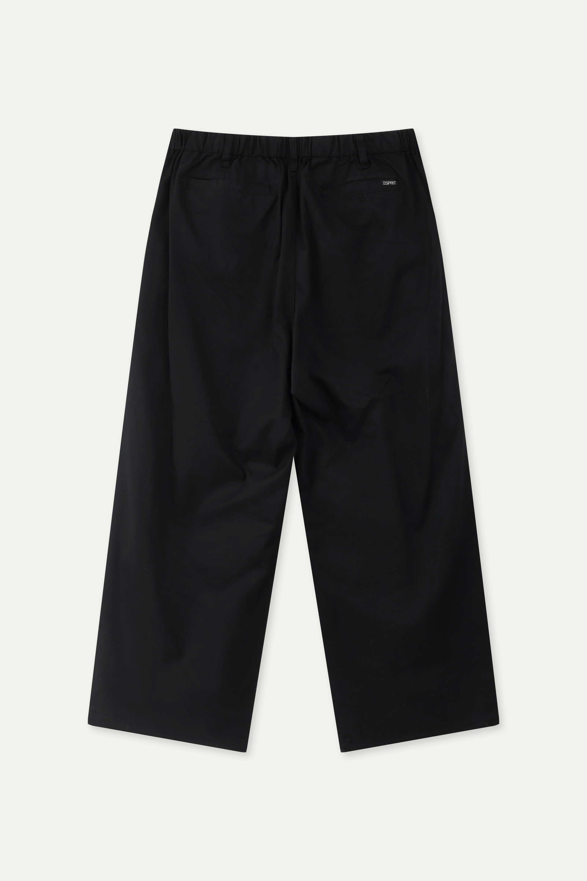 Wide-Leg Cropped Trousers