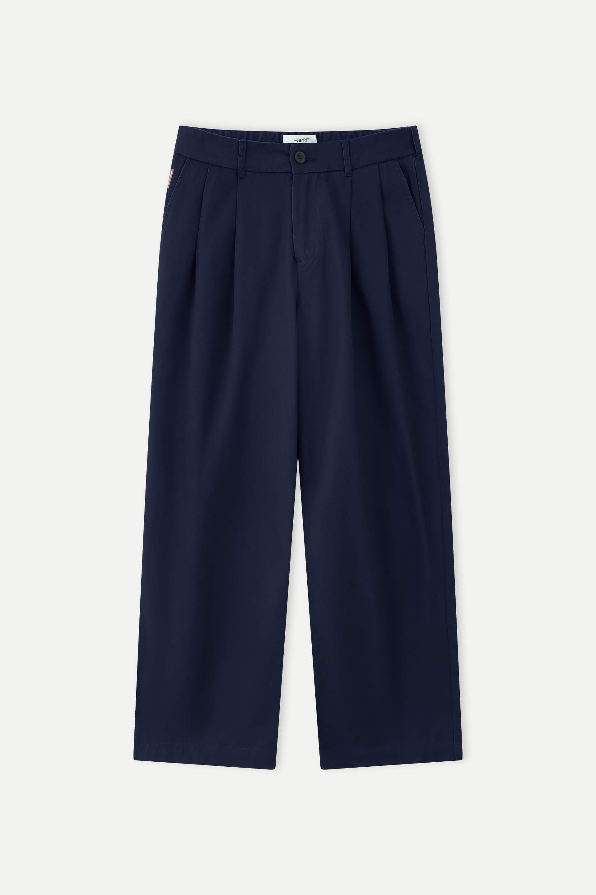 Relaxed Wide-Leg Trousers