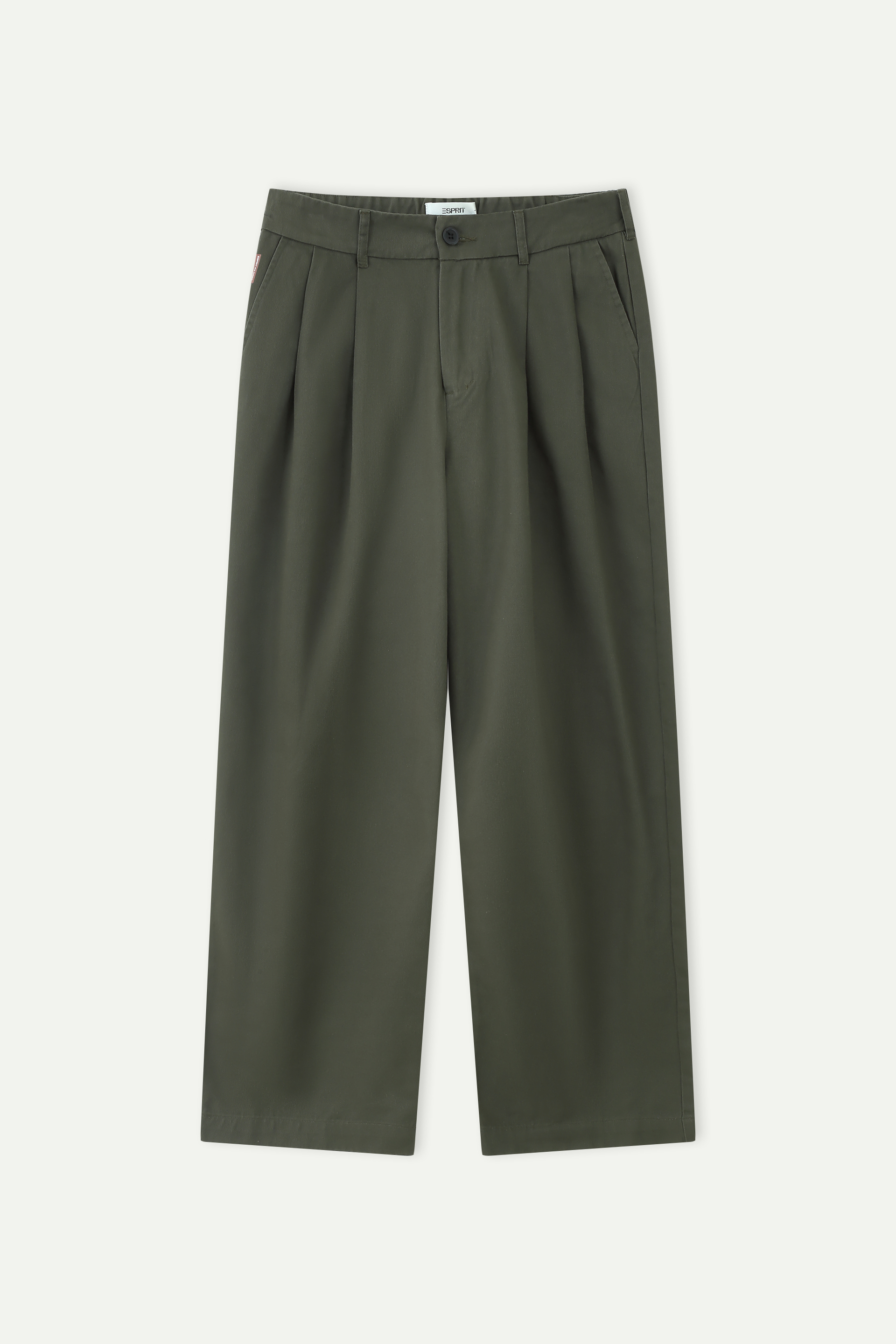 Relaxed Wide-Leg Trousers