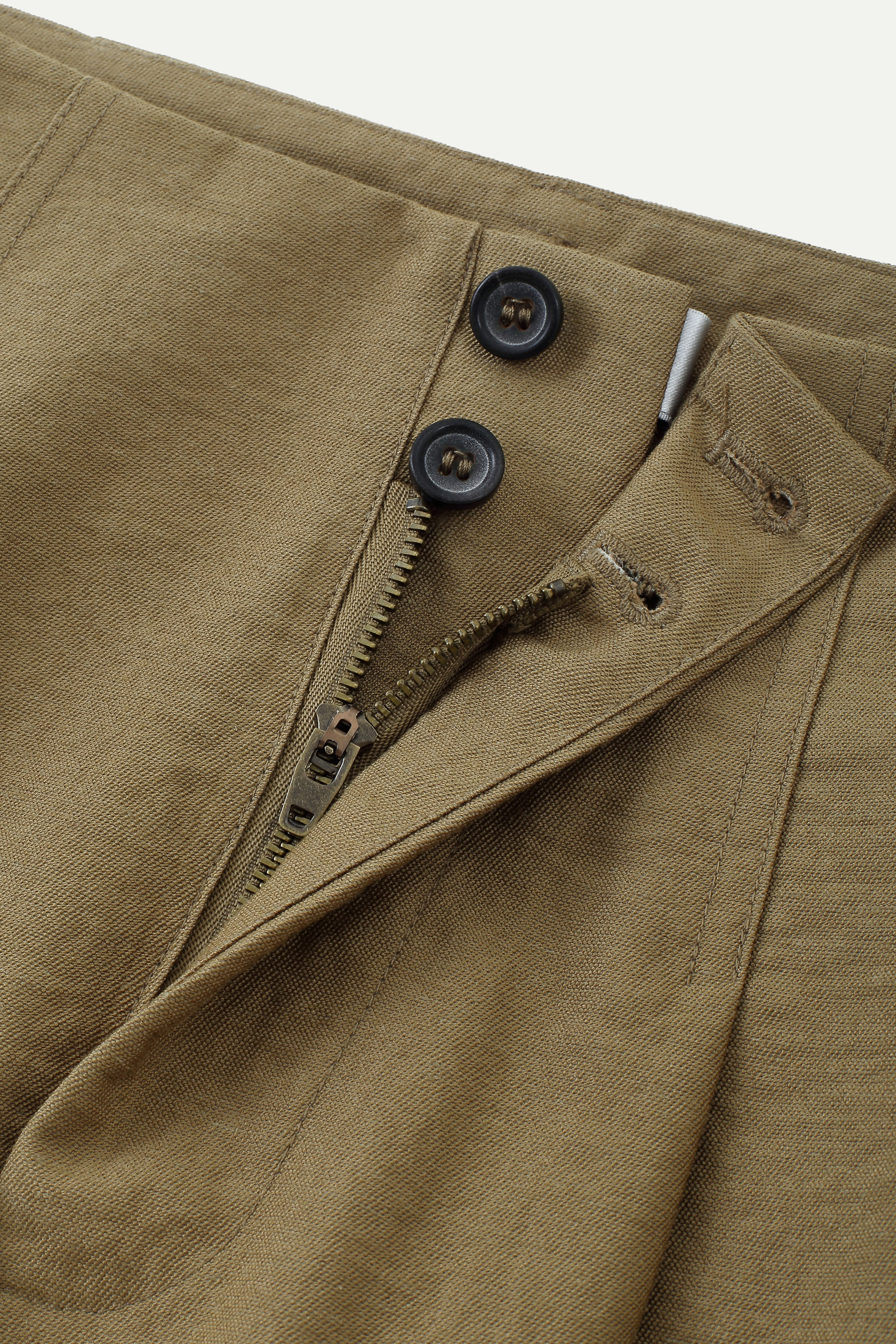 Linen Blend Wide-Leg Pants