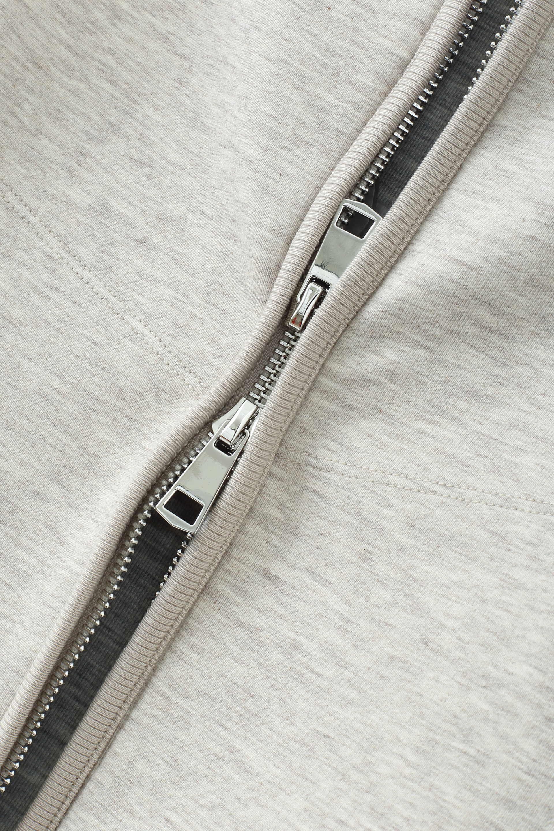 Slim Fit Stand Collar Zip Jacket