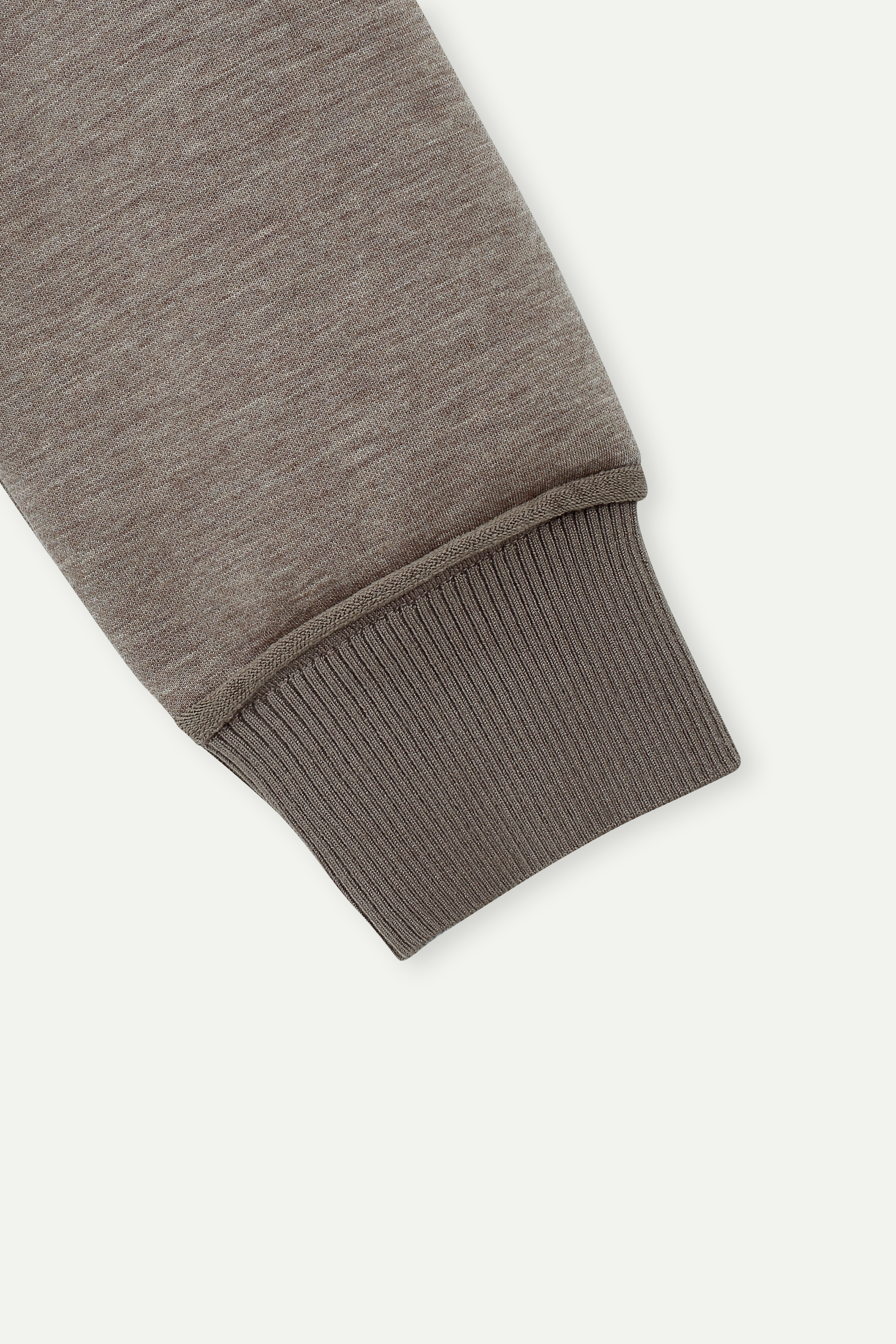 Cropped Button-Up Baseball Sweatshirt 