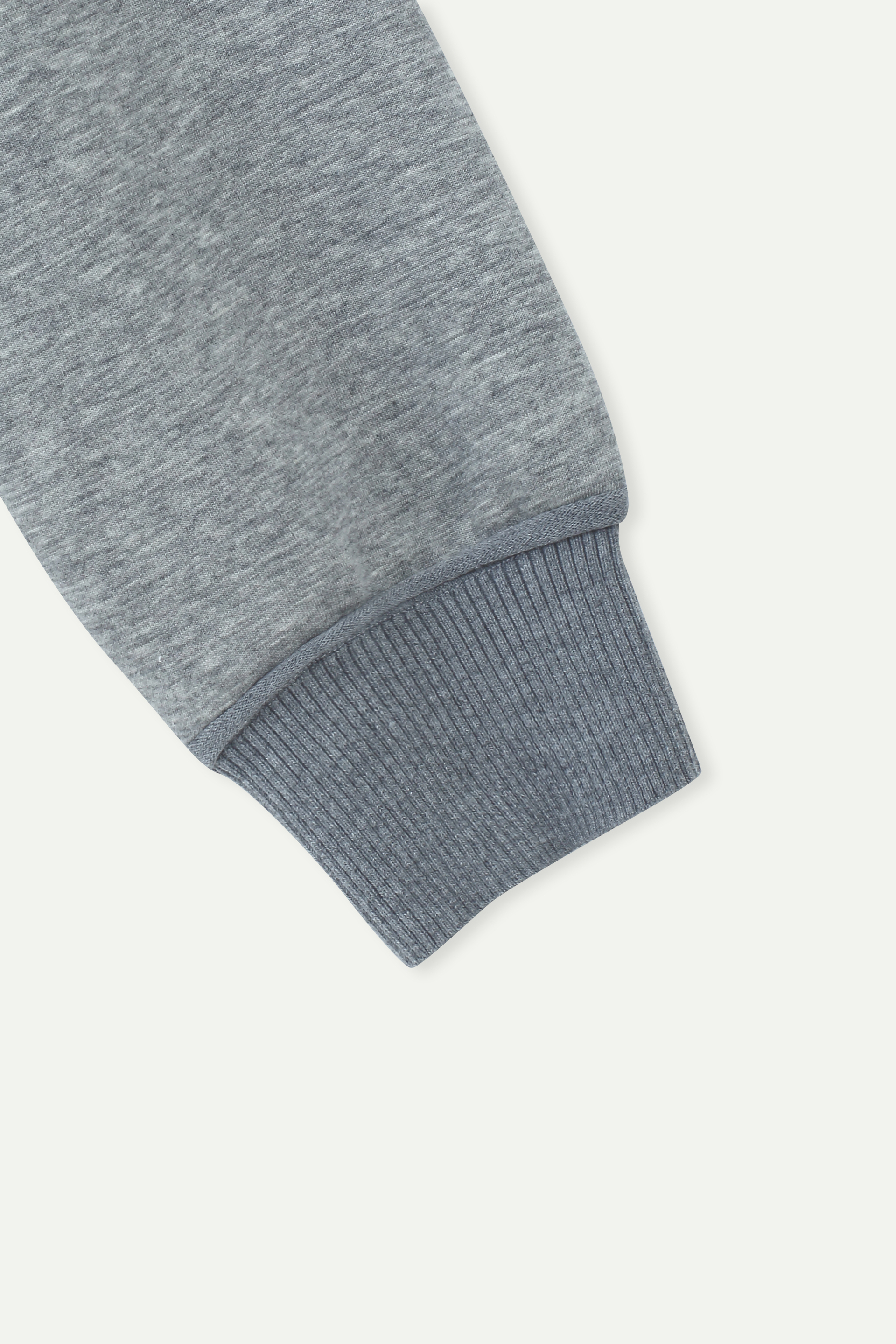 Cropped Button-Up Baseball Sweatshirt 