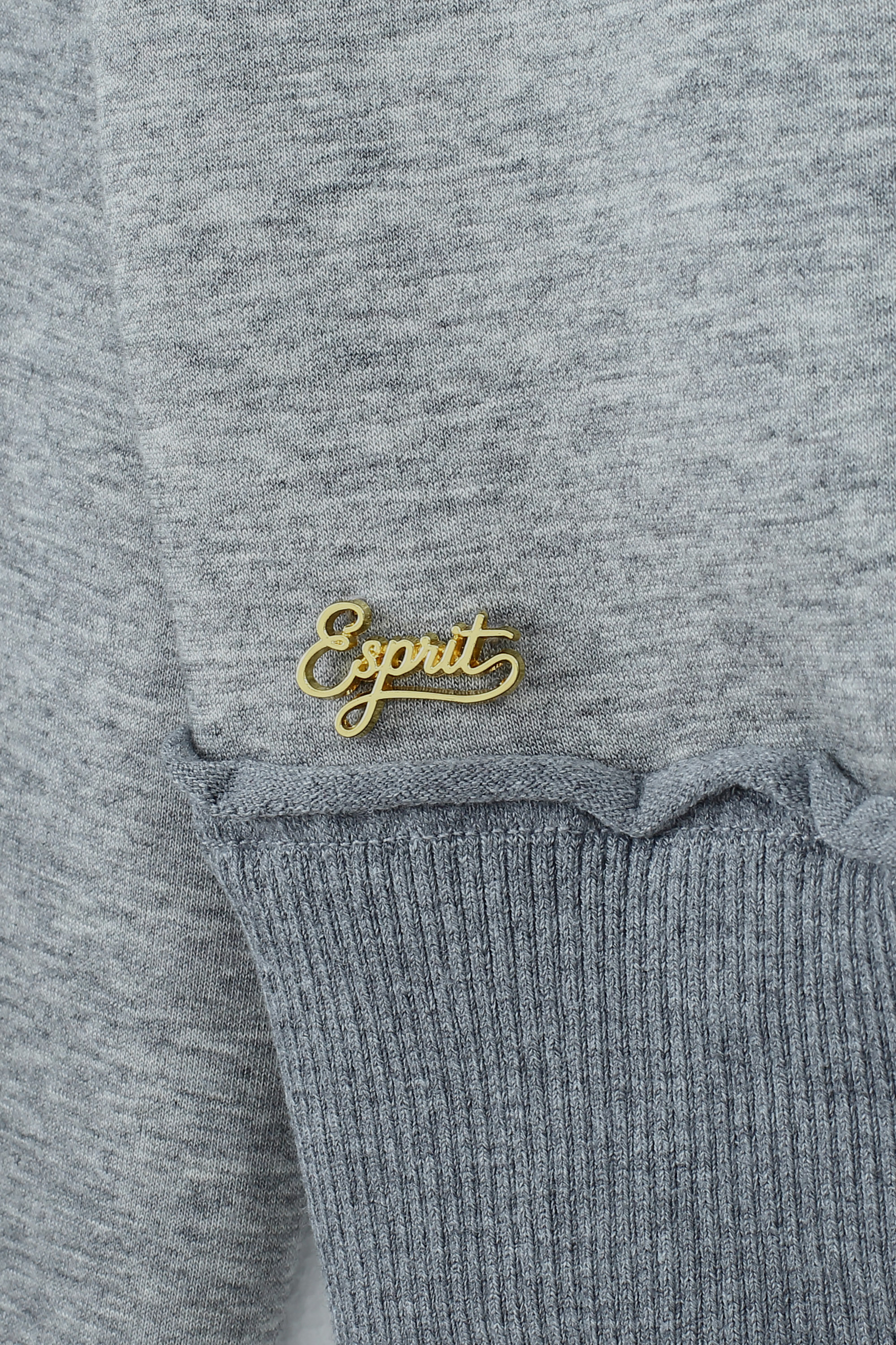 Cropped Button-Up Baseball Sweatshirt 