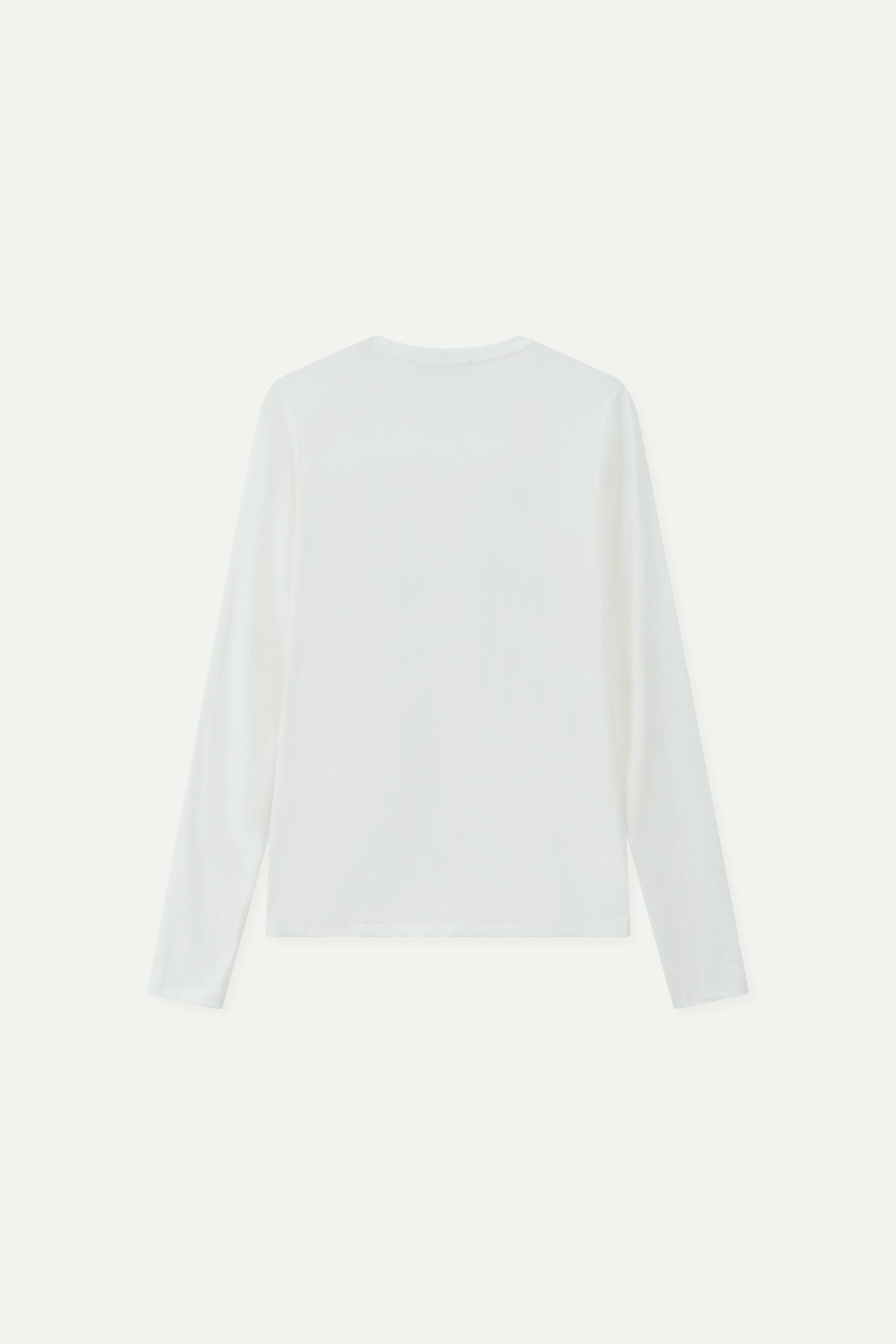 Long-Sleeve Crew Neck T-Shirt