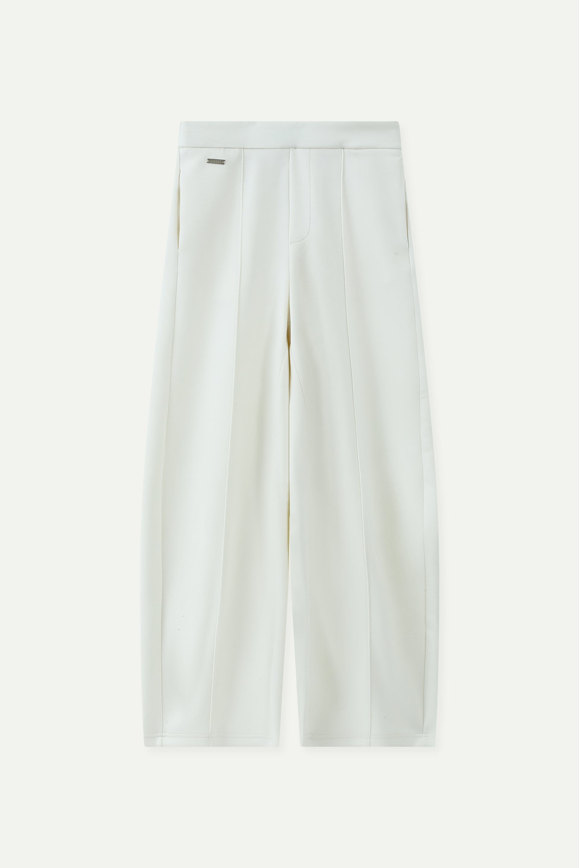 High-Waisted Wide-Leg Trousers