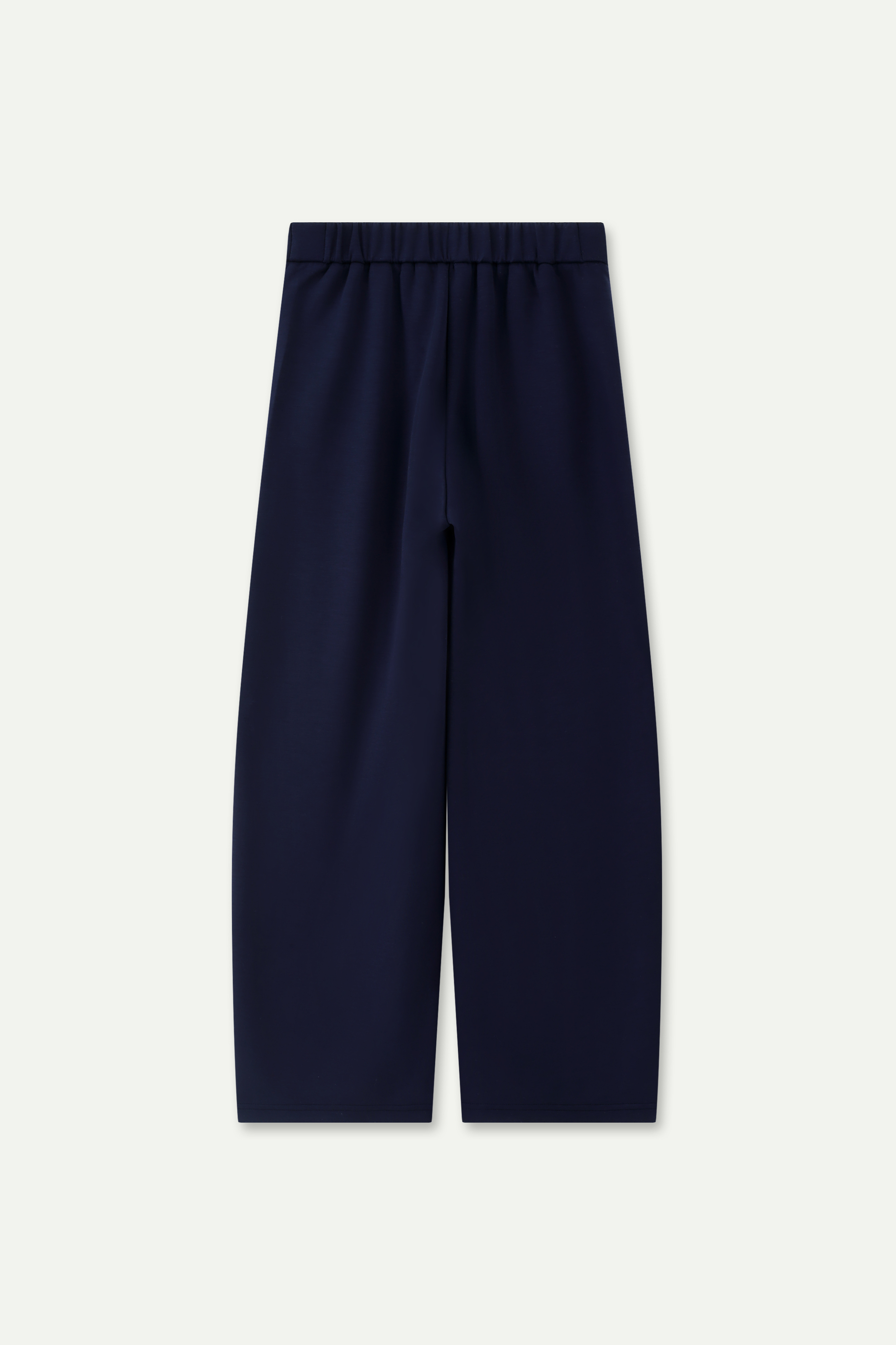 High-Waisted Wide-Leg Trousers