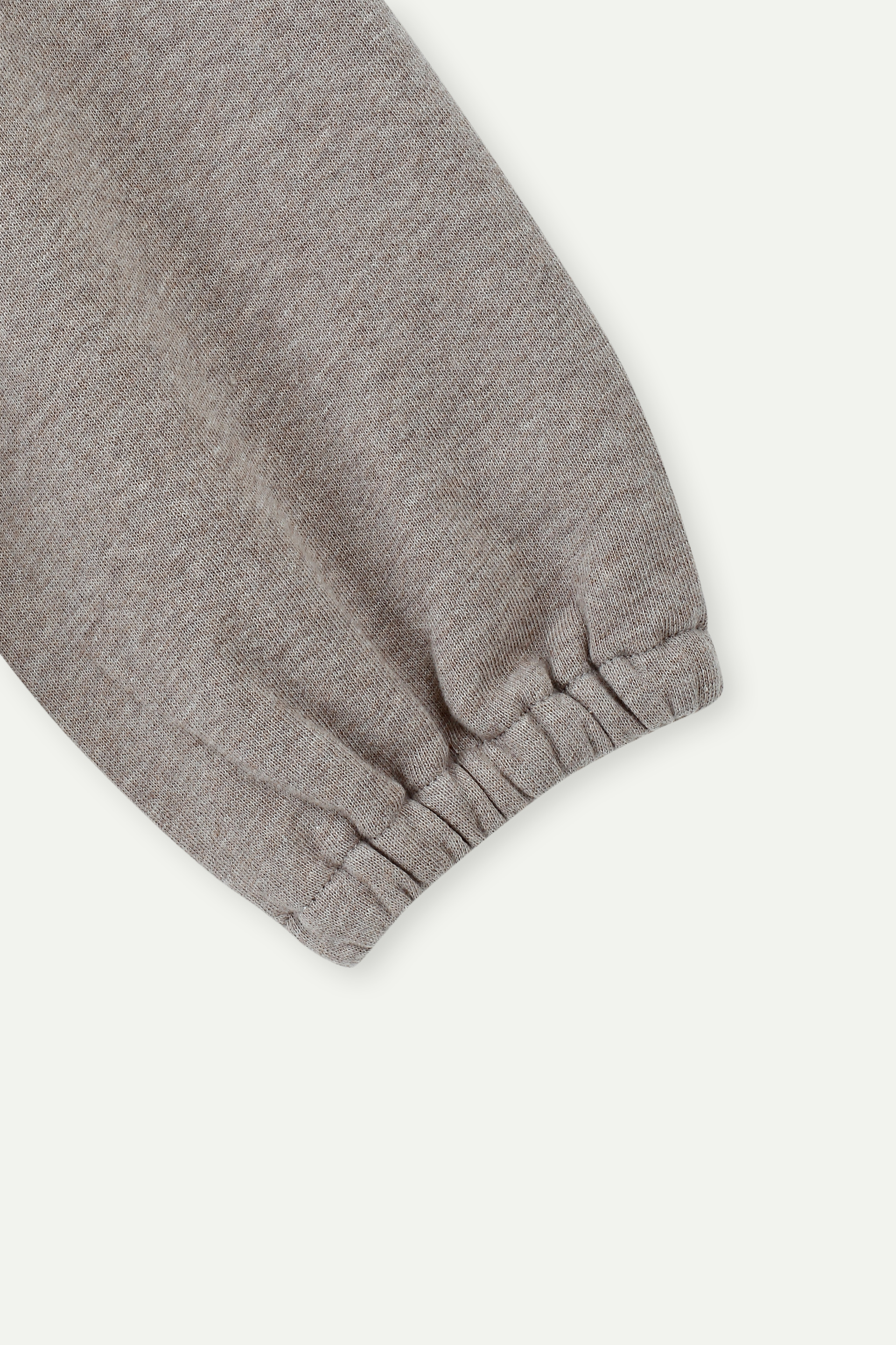 Half-Zip Stand Collar Sweatshirt