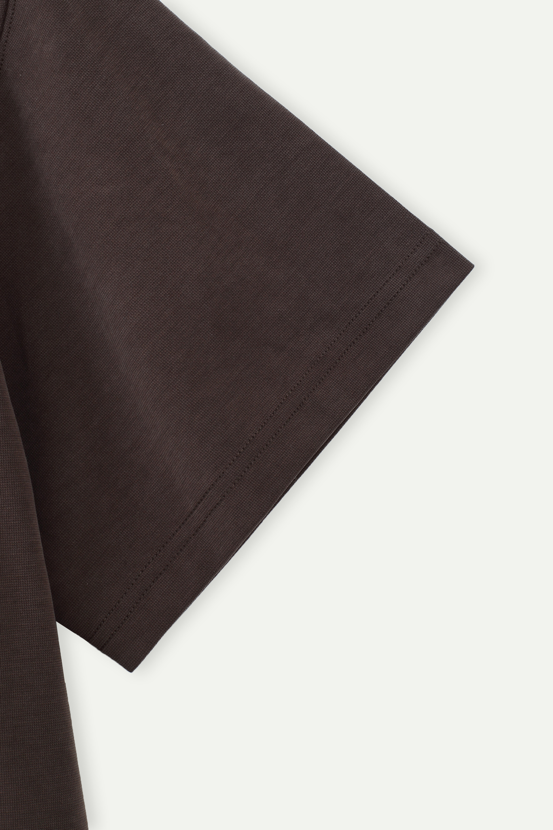 Relaxed Fit Drop-Shoulder Polo Shirt