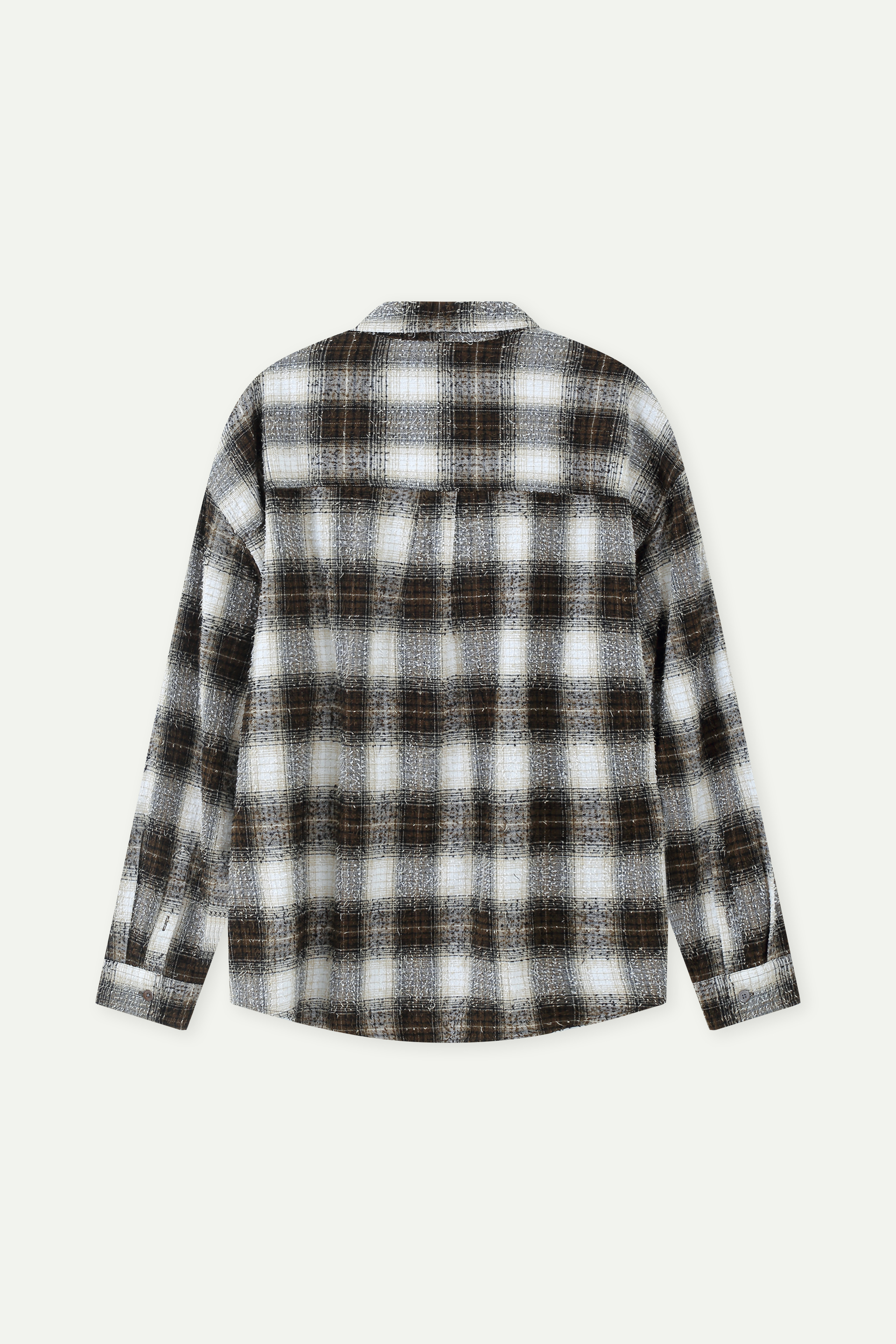 100% Cotton Oversized Plaid Shirt