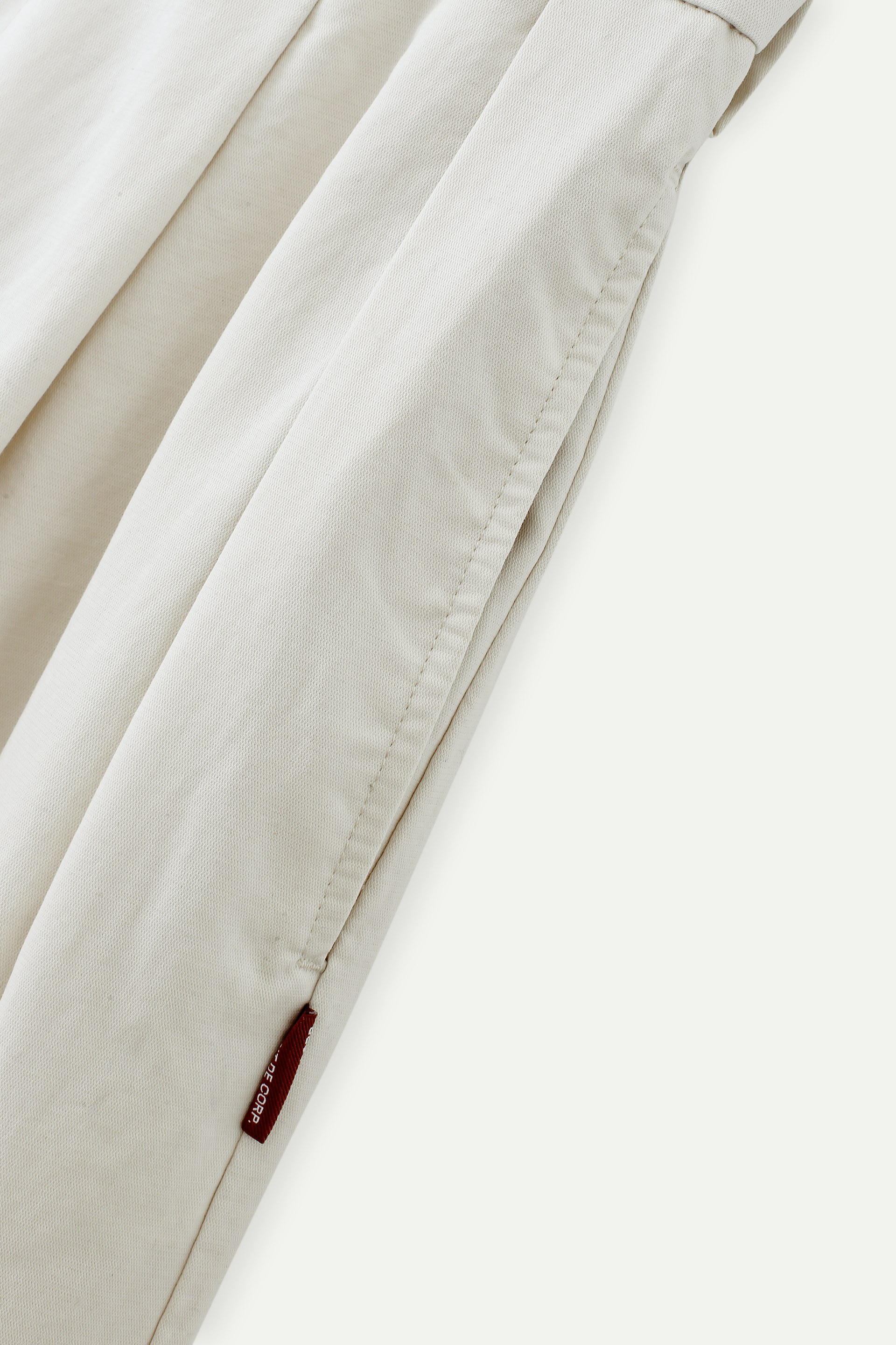 High-Waisted Wide-Leg Lantern Trousers