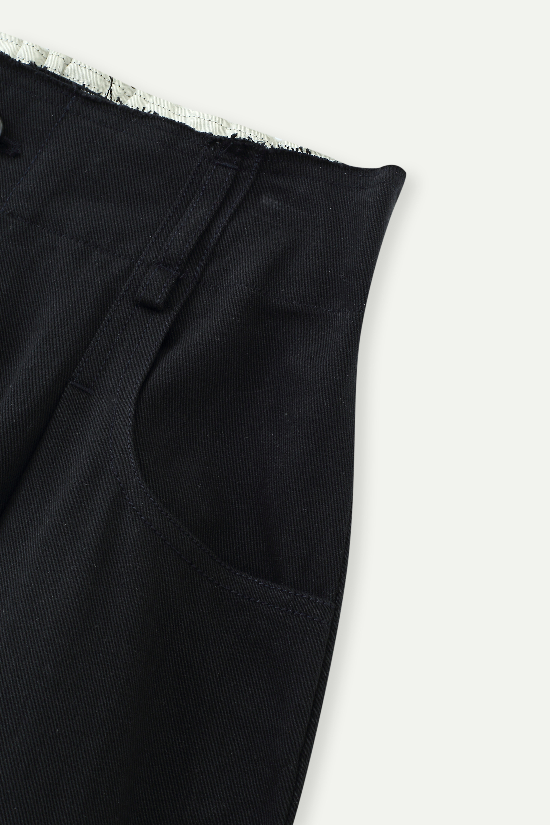 High Waist Pleated Cropped Wide-leg Pants