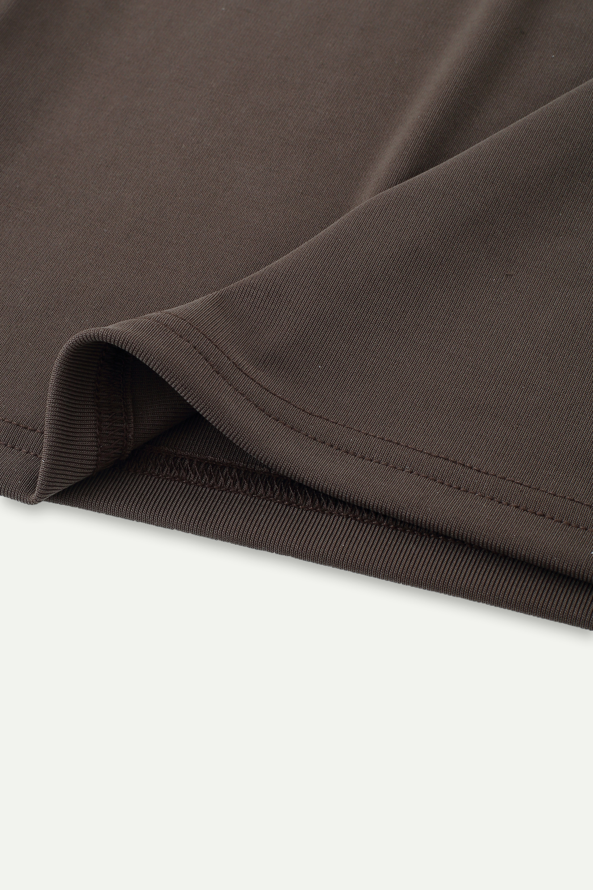 Ribbed Knit Elastic Waist Wide-Leg Pants