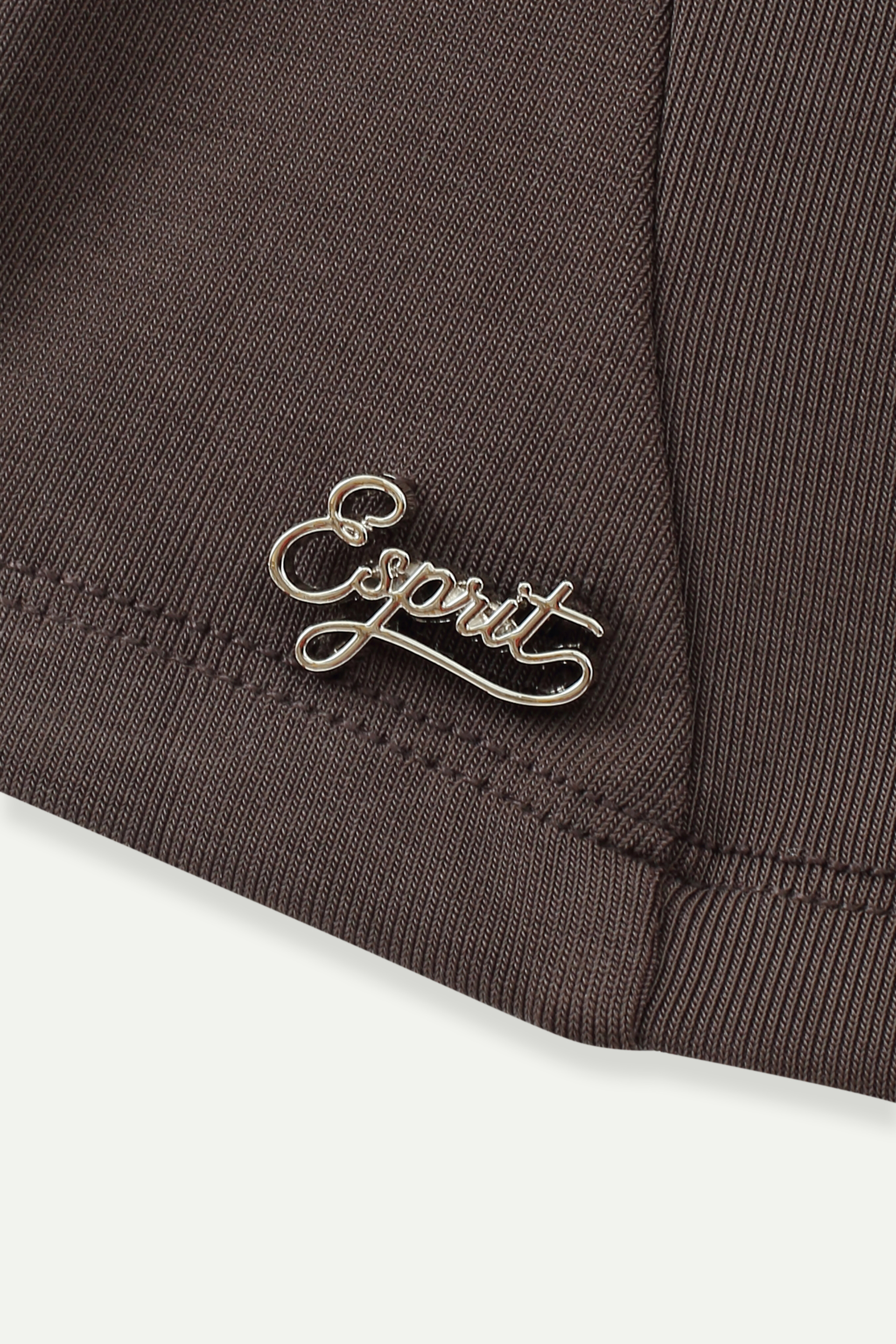 Contrast Piping Baseball Collar Zip-Up Top