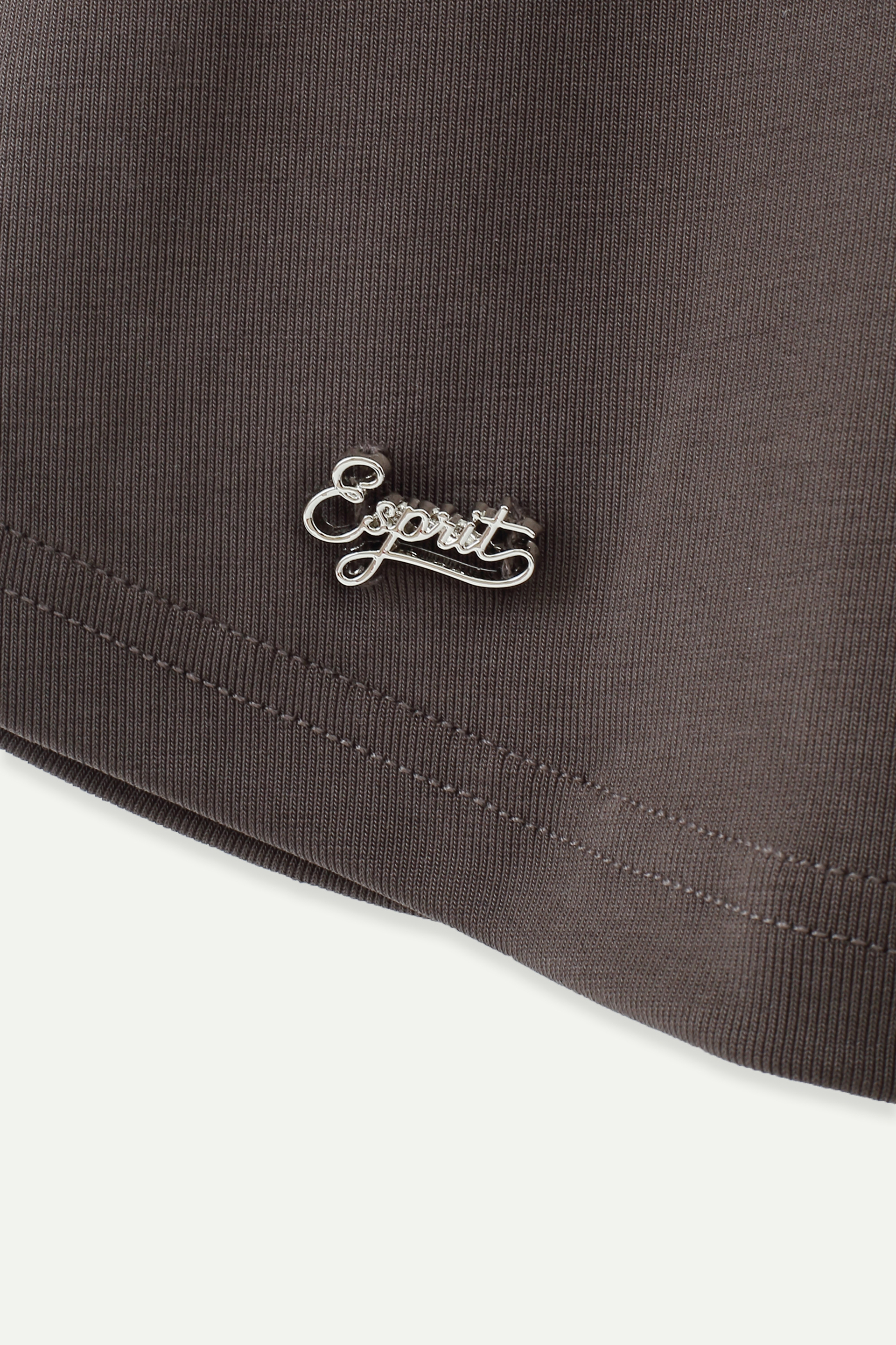 Ribbed Knit Contrast Stitch Racerback Tank