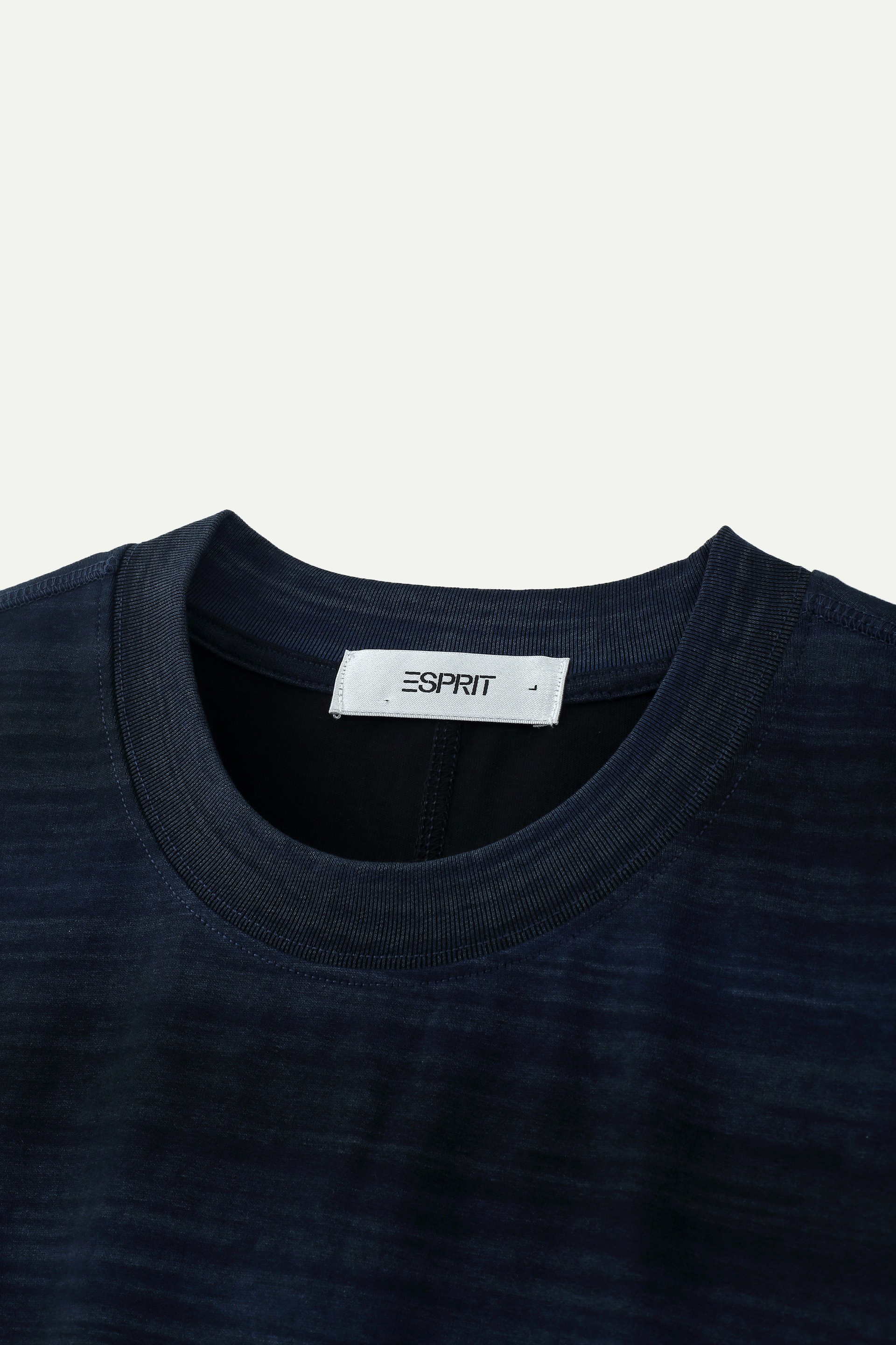 Gradient Stripe Oversized Short-Sleeve T-Shirt