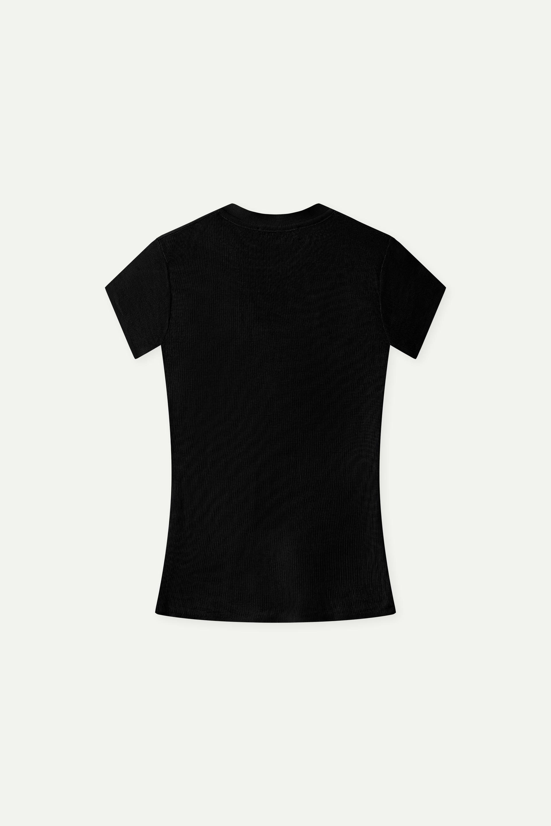 Fine Knit Henley Short-Sleeve Top