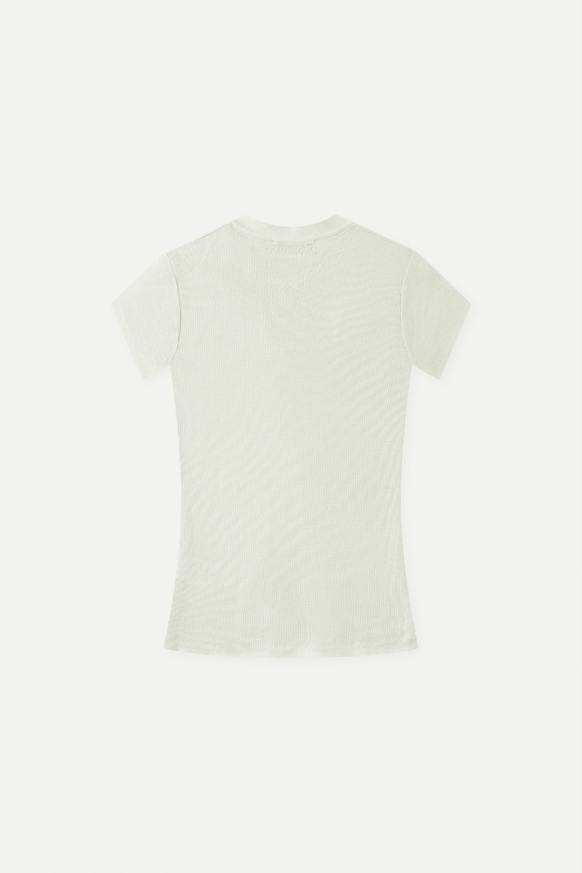 Fine Knit Henley Short-Sleeve Top