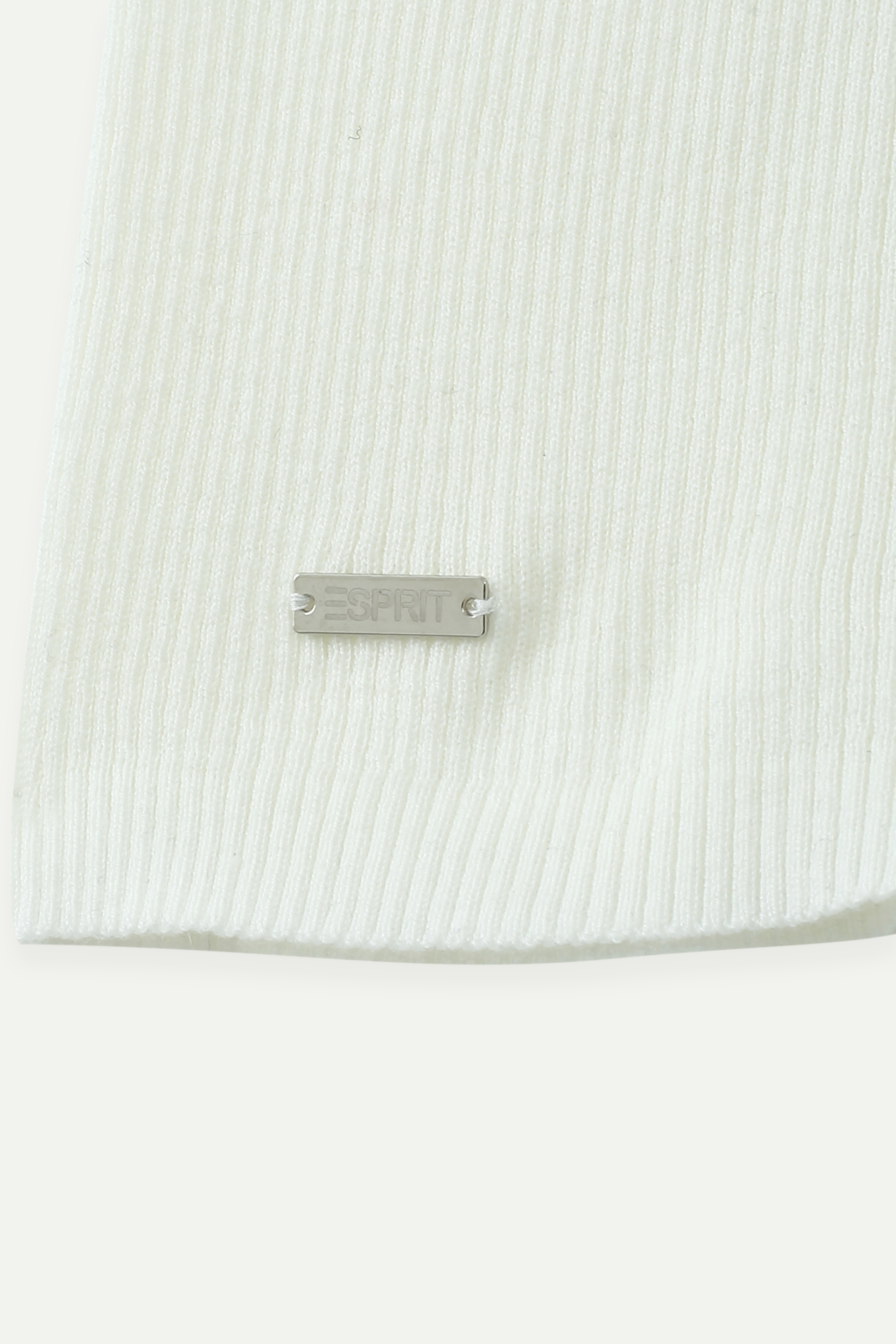 Ribbed Knit Polo Short-Sleeve Top