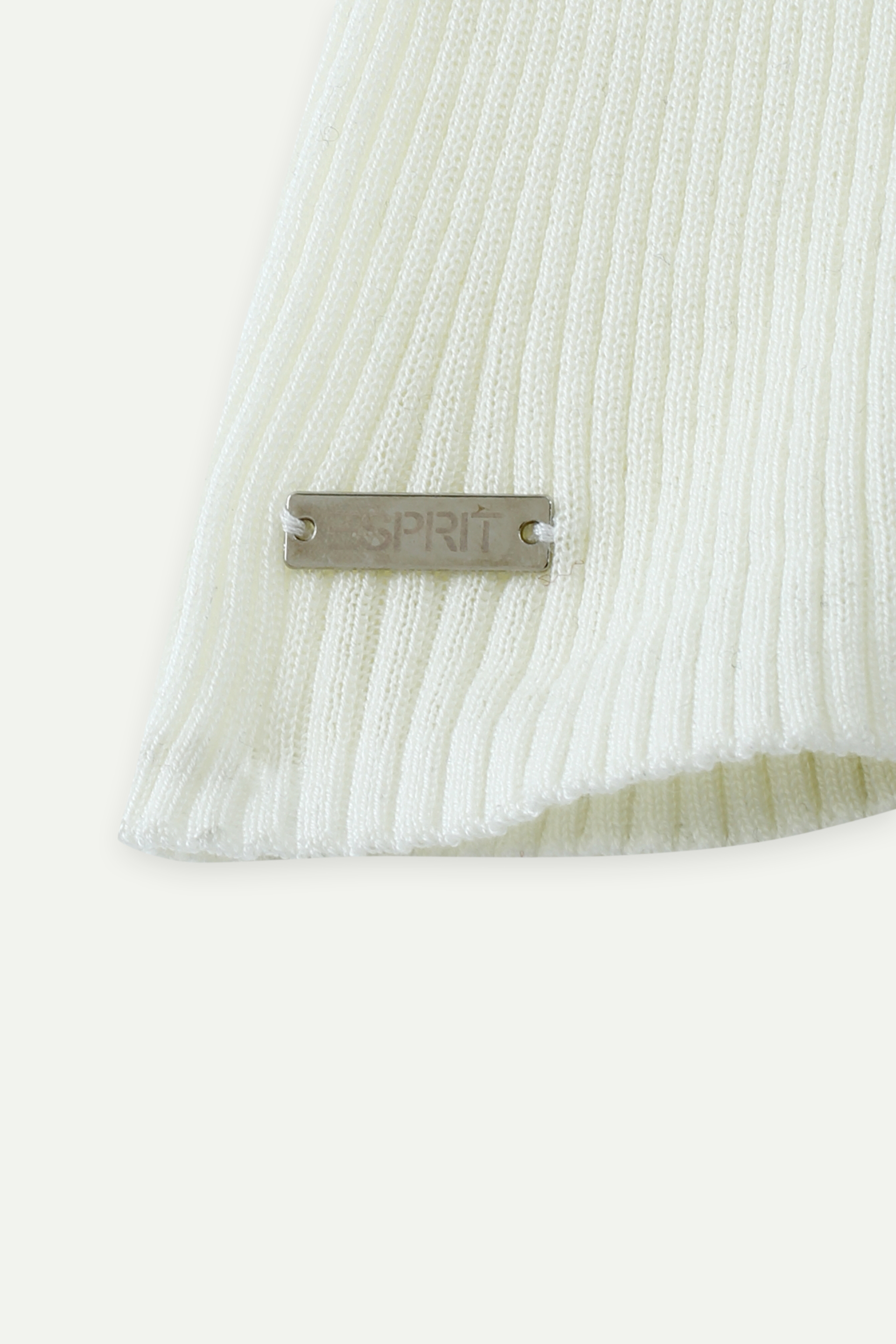 Ribbed Knit Sleeveless Polo Top