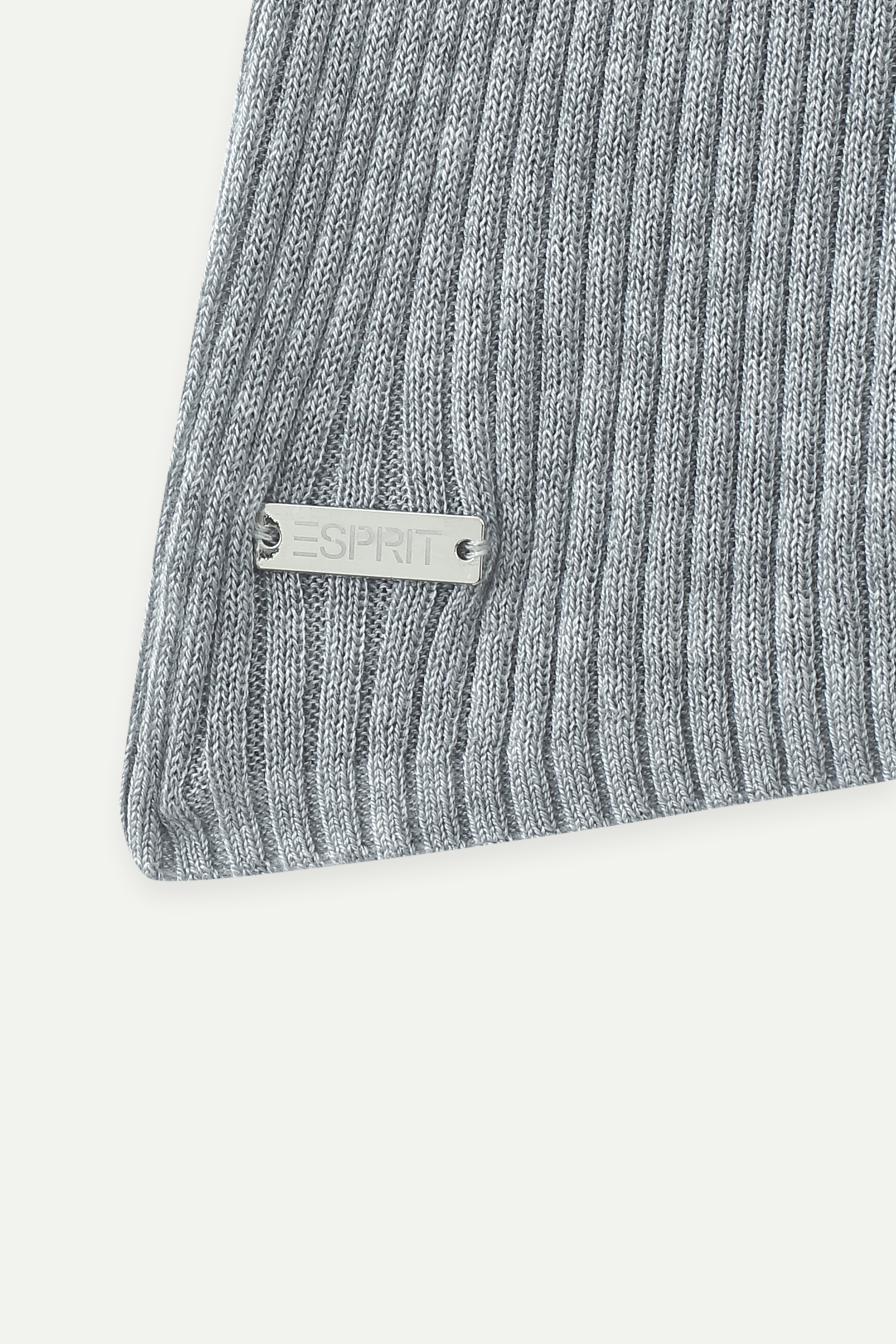 Ribbed Knit Sleeveless Polo Top