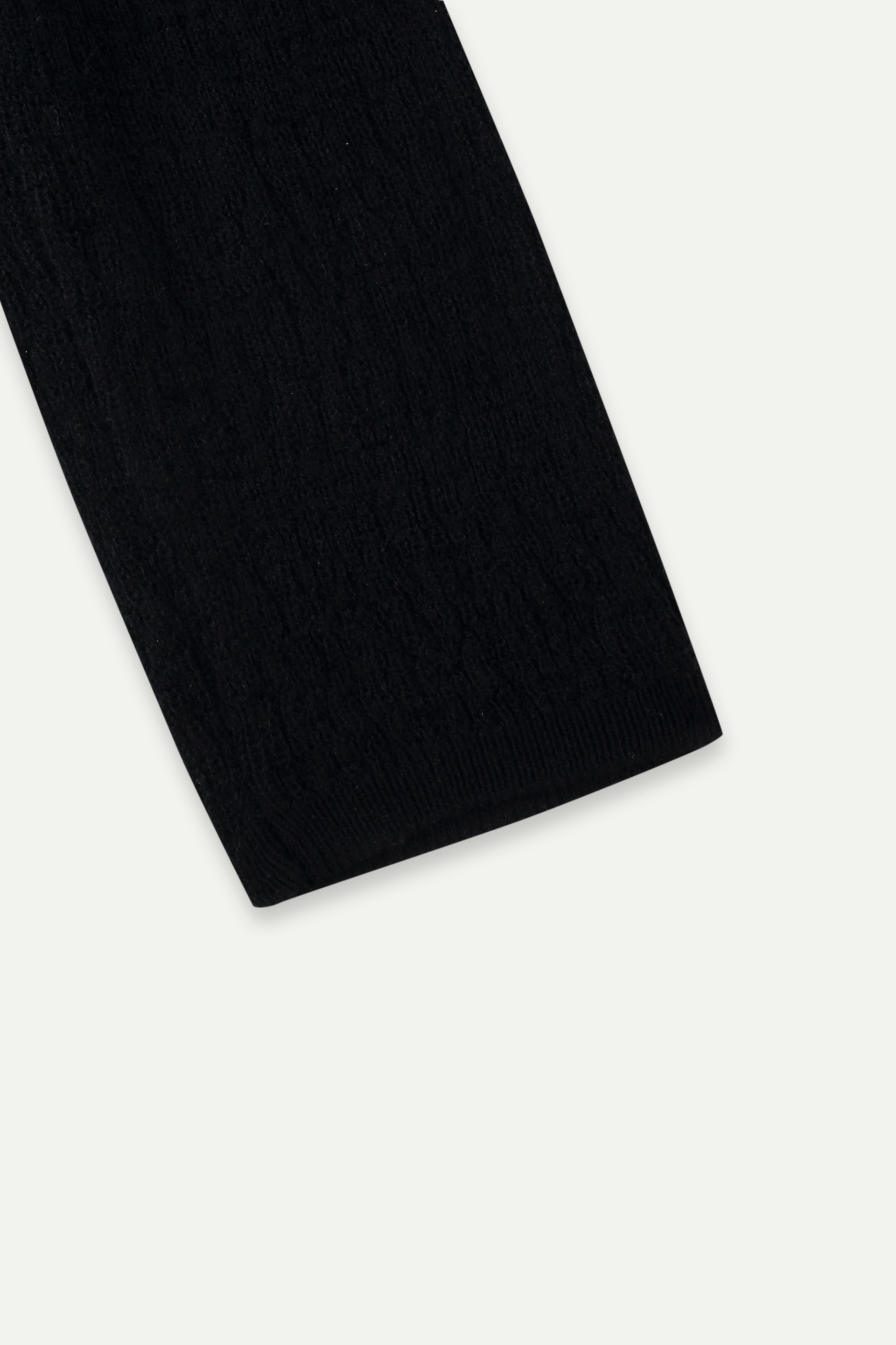 Textured V-Neck Long-Sleeve Knit Top