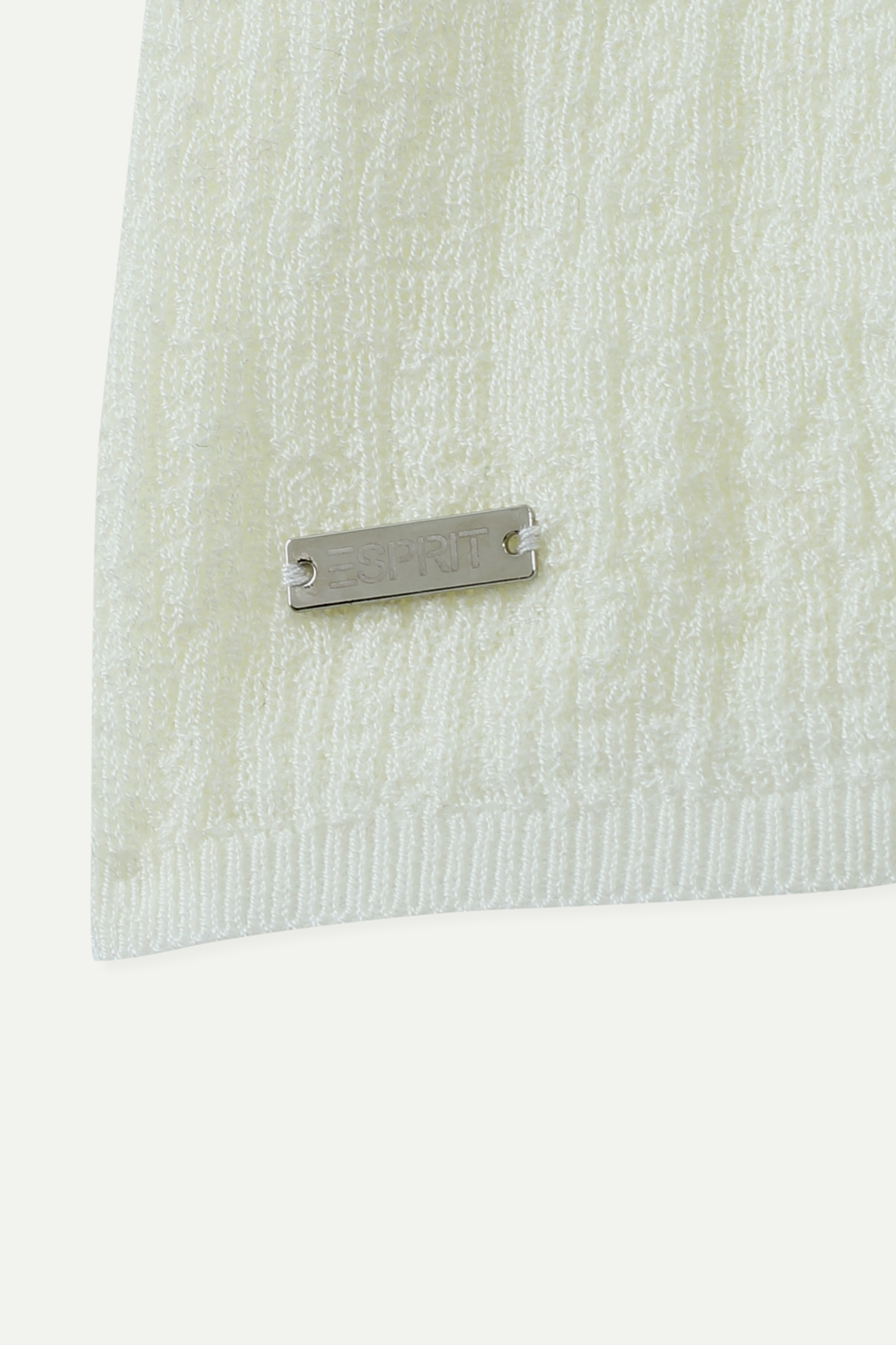 Textured V-Neck Long-Sleeve Knit Top