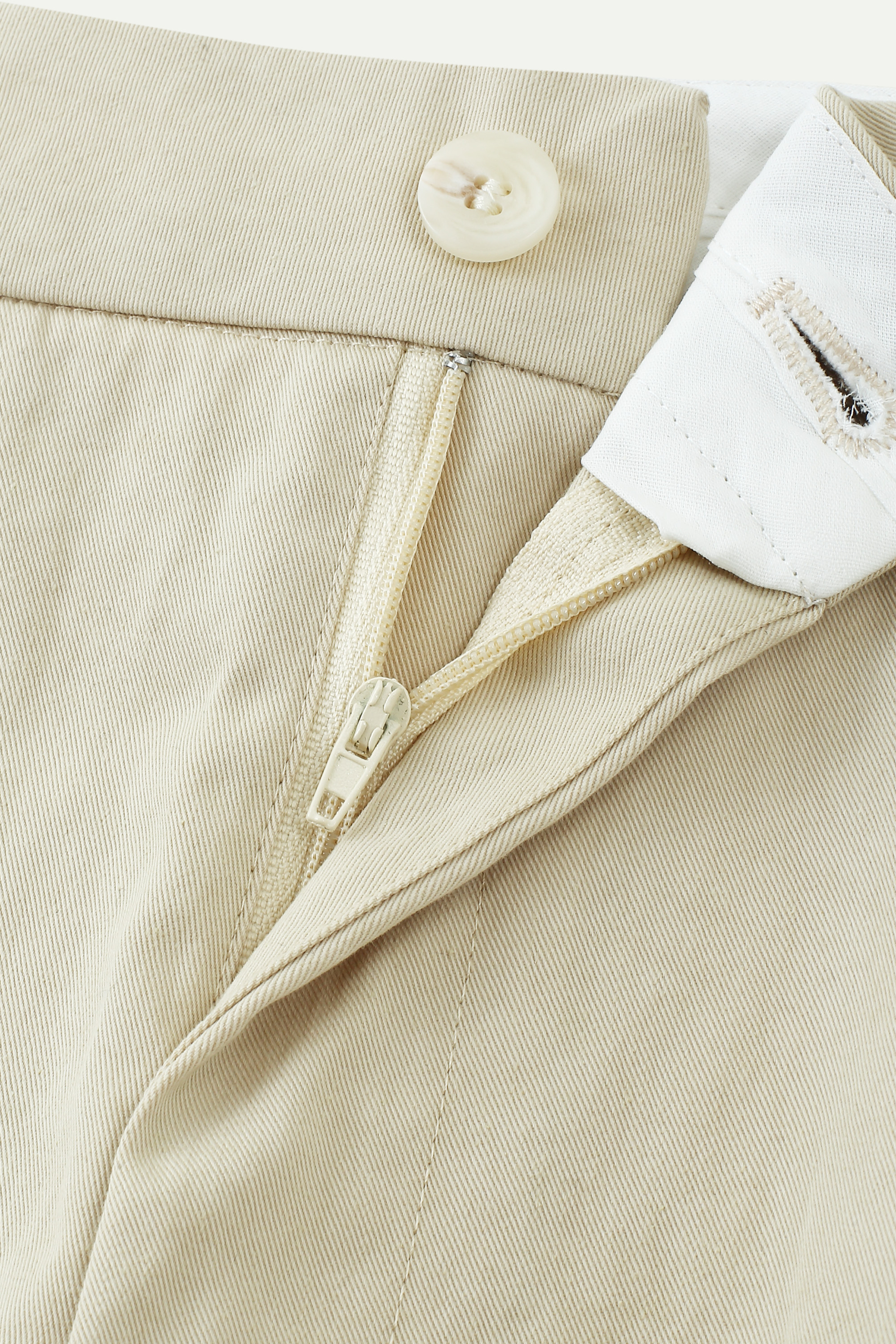 Pleated Wide-Leg Trousers