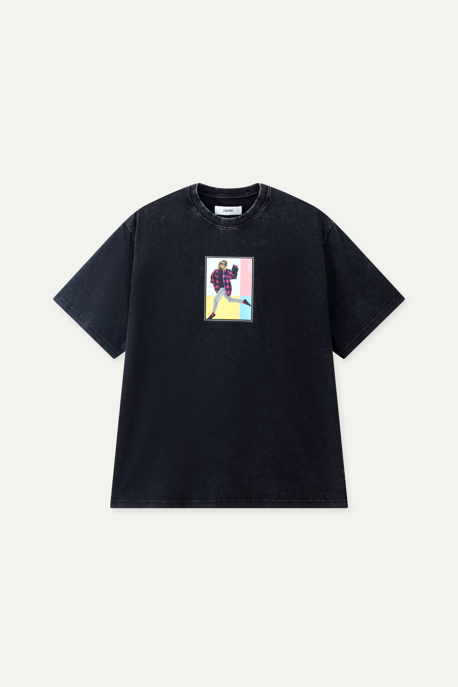 Vintage Archive Print Relaxed Fit T-Shirt