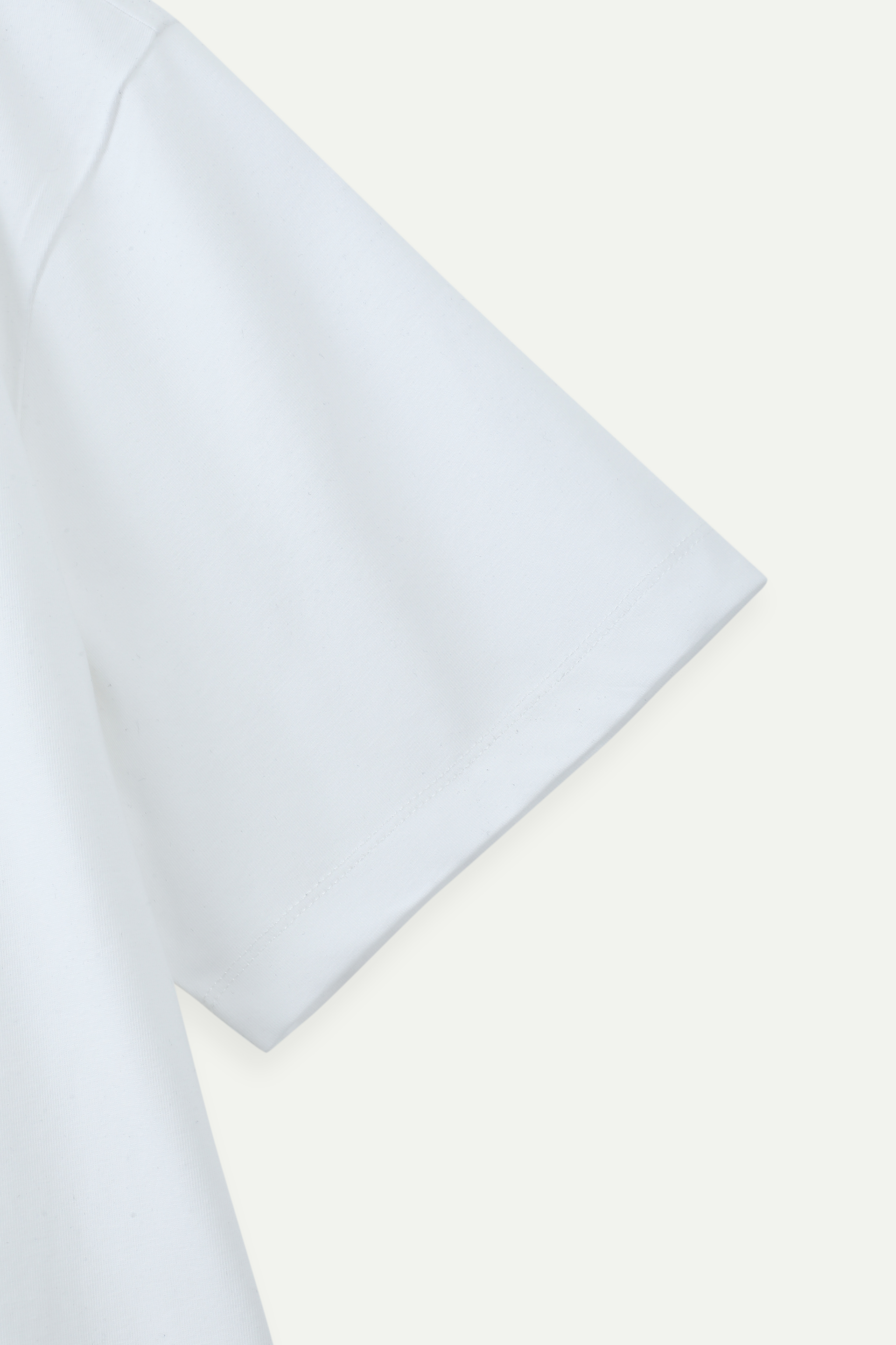 彩色刺繡 Logo 圓領短袖 T 恤