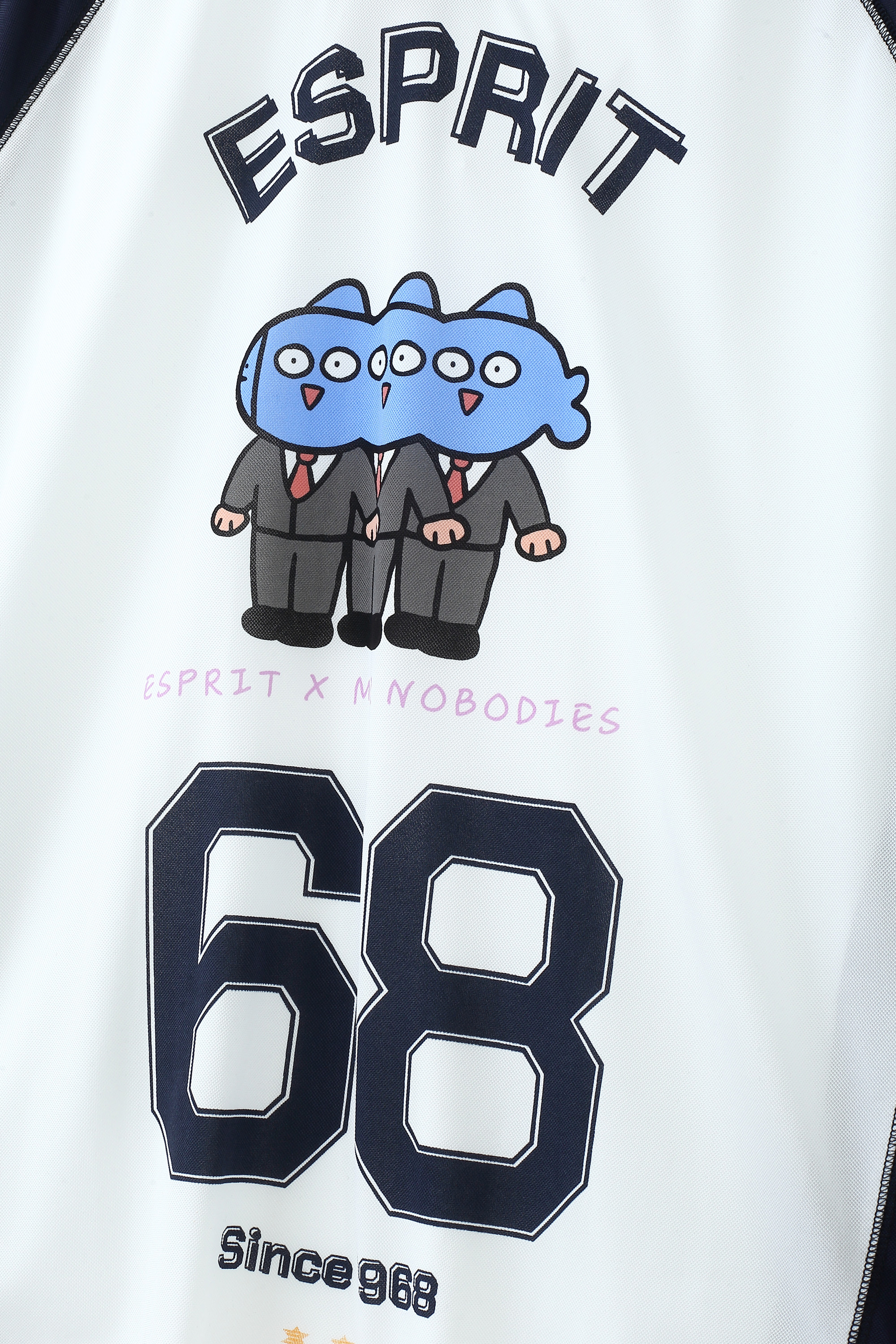 Esprit x Mr. Nobodies 68 Raglan Sleeve Jersey Tee