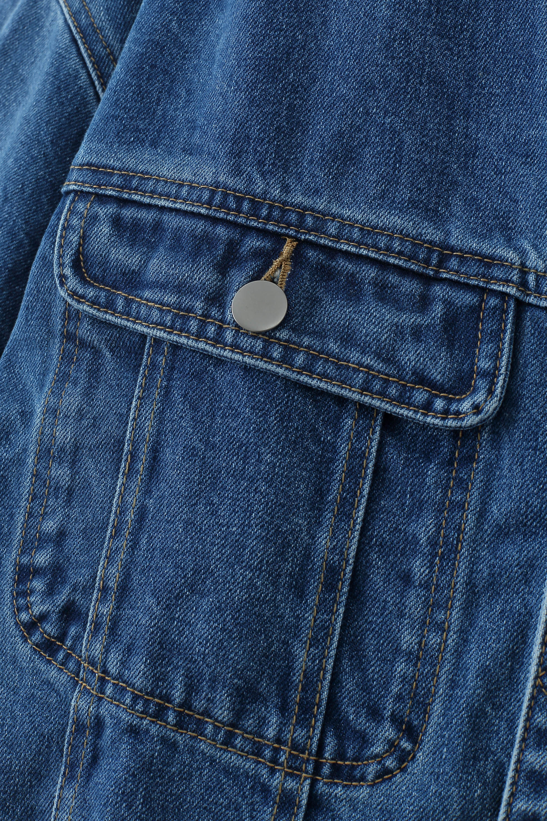 Cropped Denim Jacket