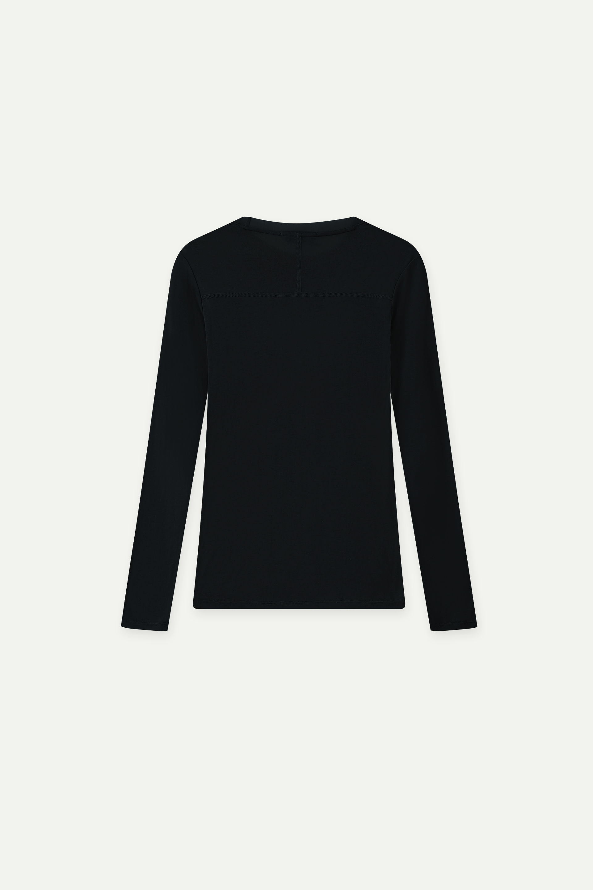 Slim Fit Crew Neck Long Sleeve Top