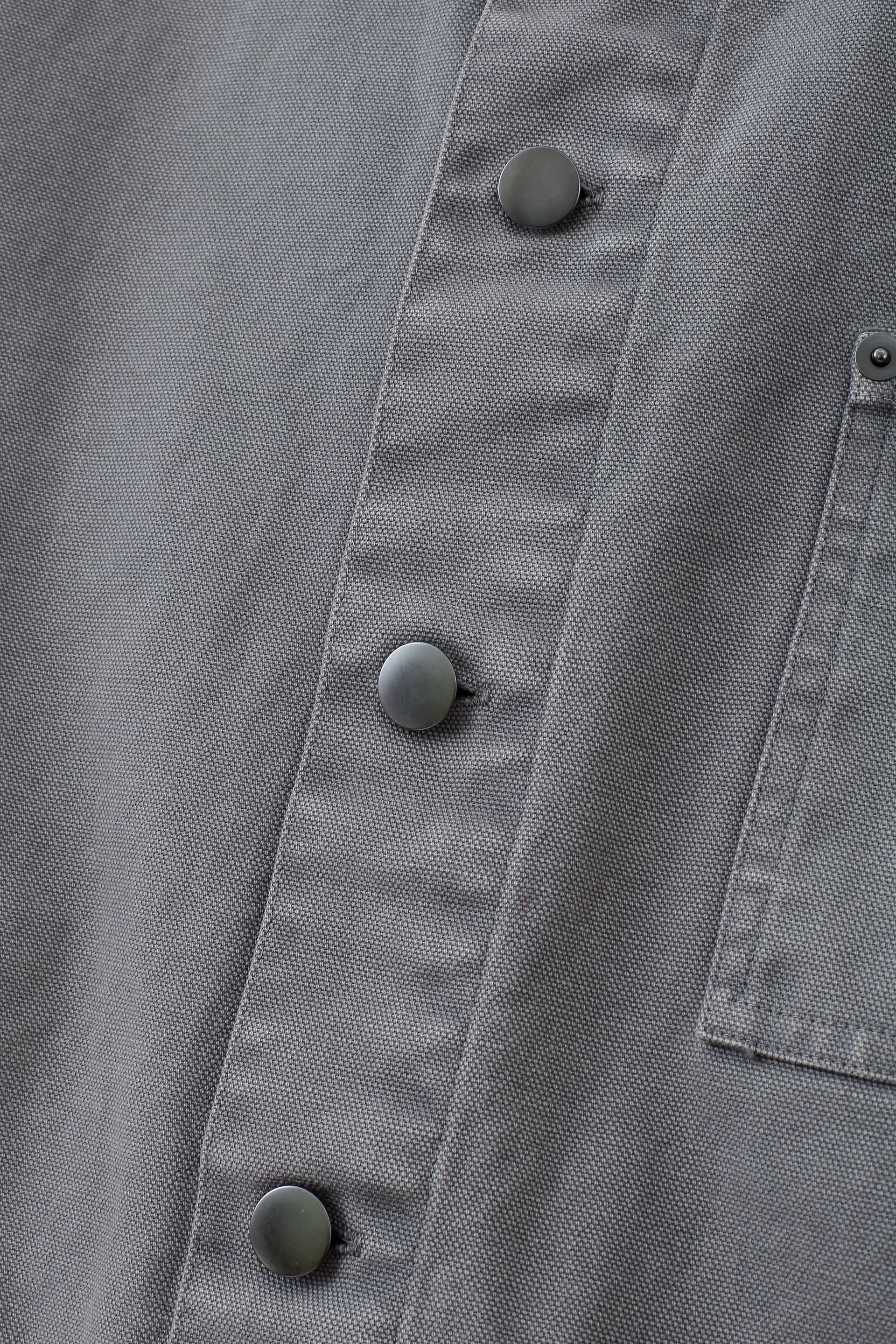 Workwear Jacket with Corduroy Collar