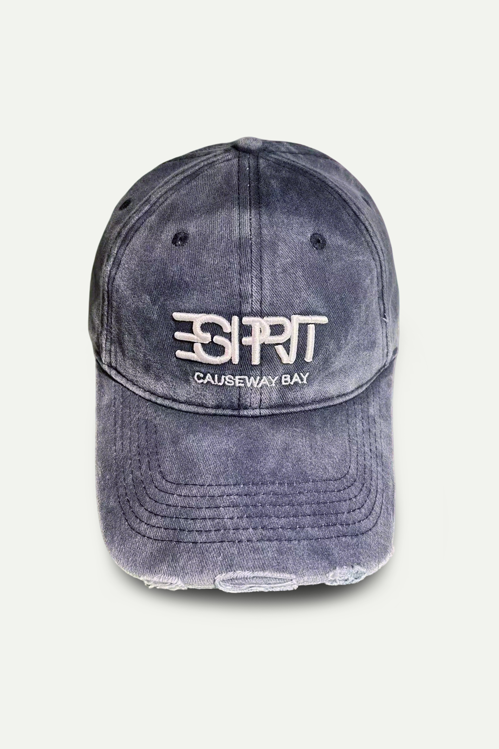 ESPRIT CAUSEWAY BAY Washed Distressed Baseball Cap