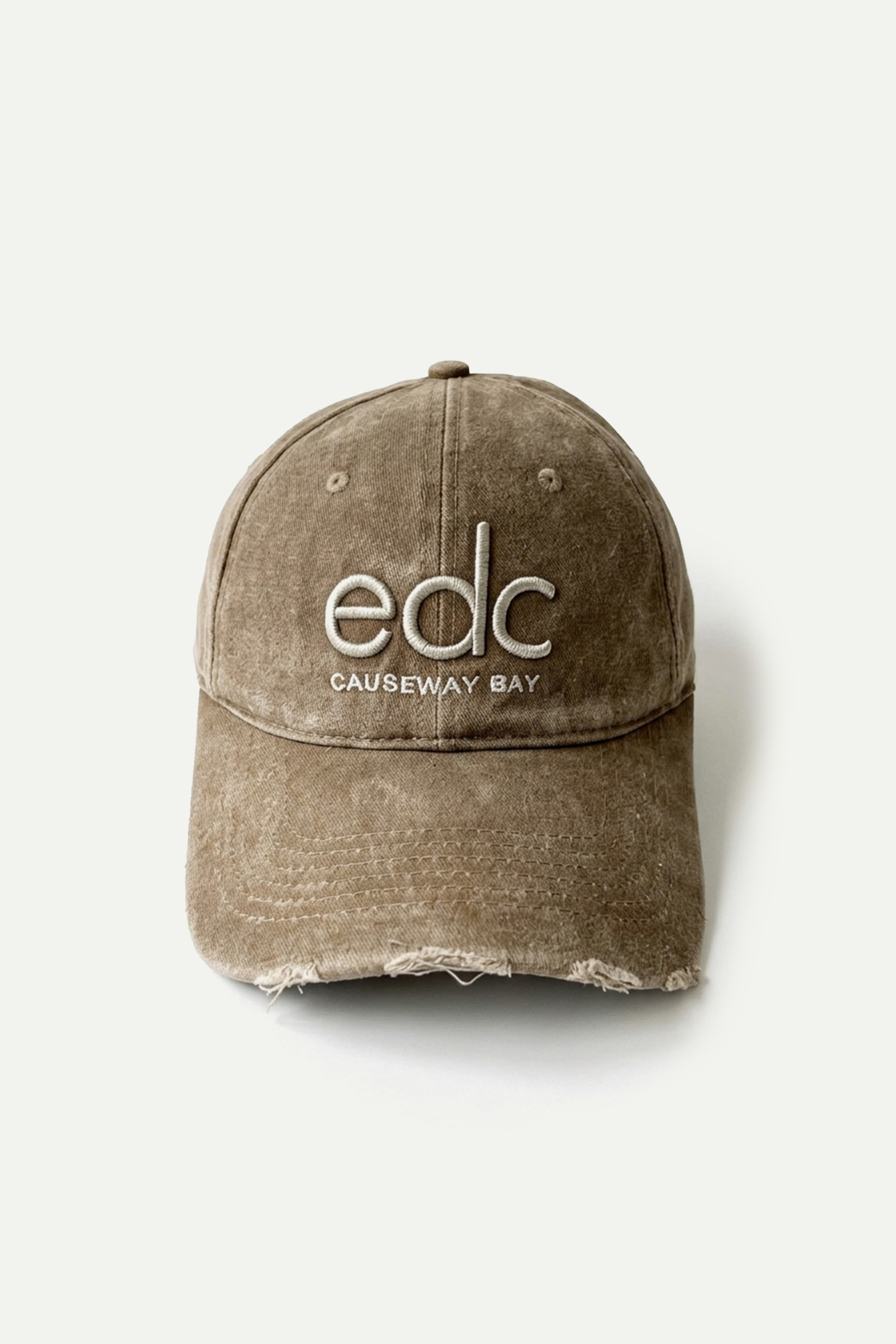 EDC CAUSEWAY BAY Washed Distressed Baseball Cap