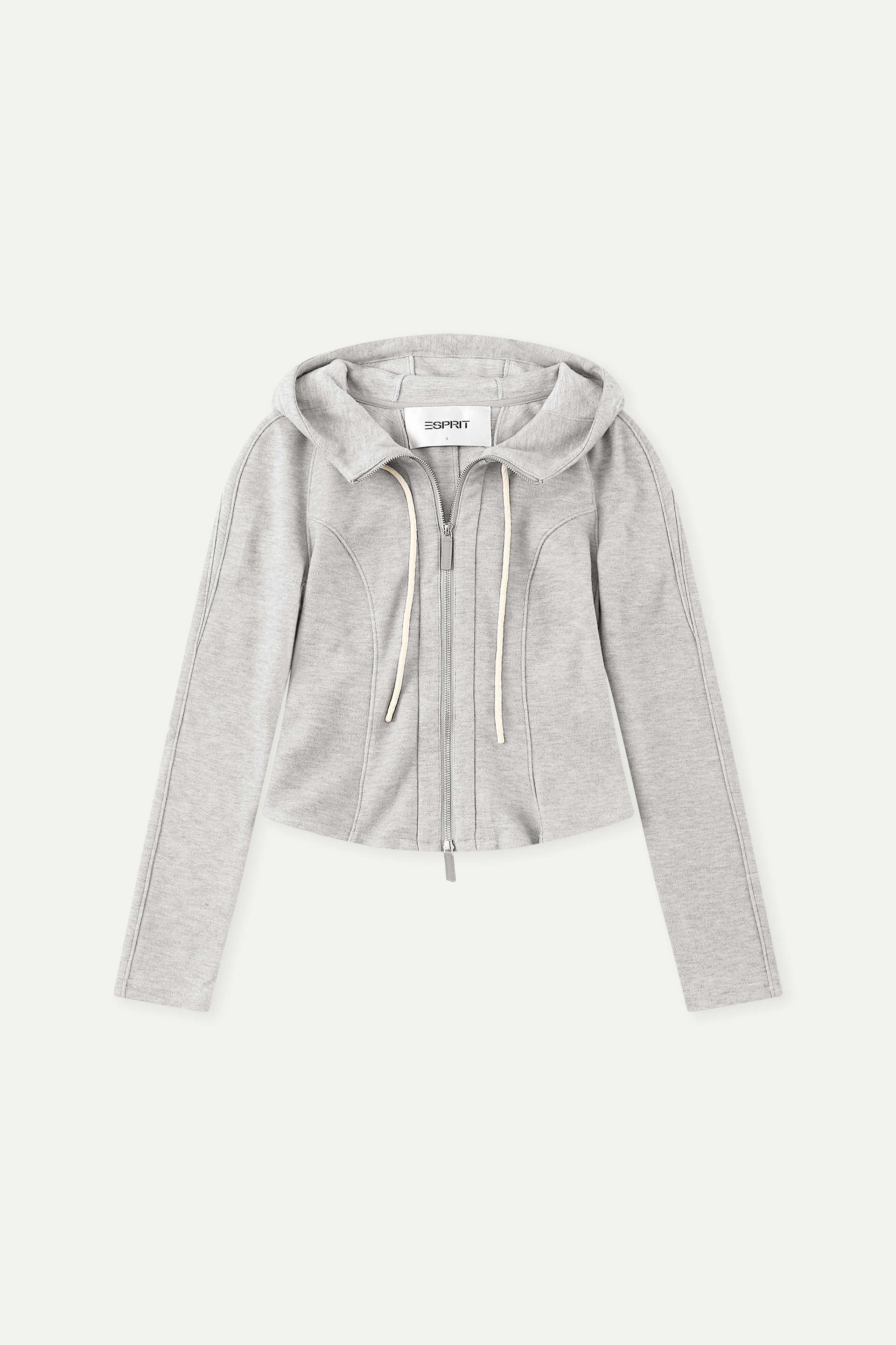 短版拉鍊連帽外套