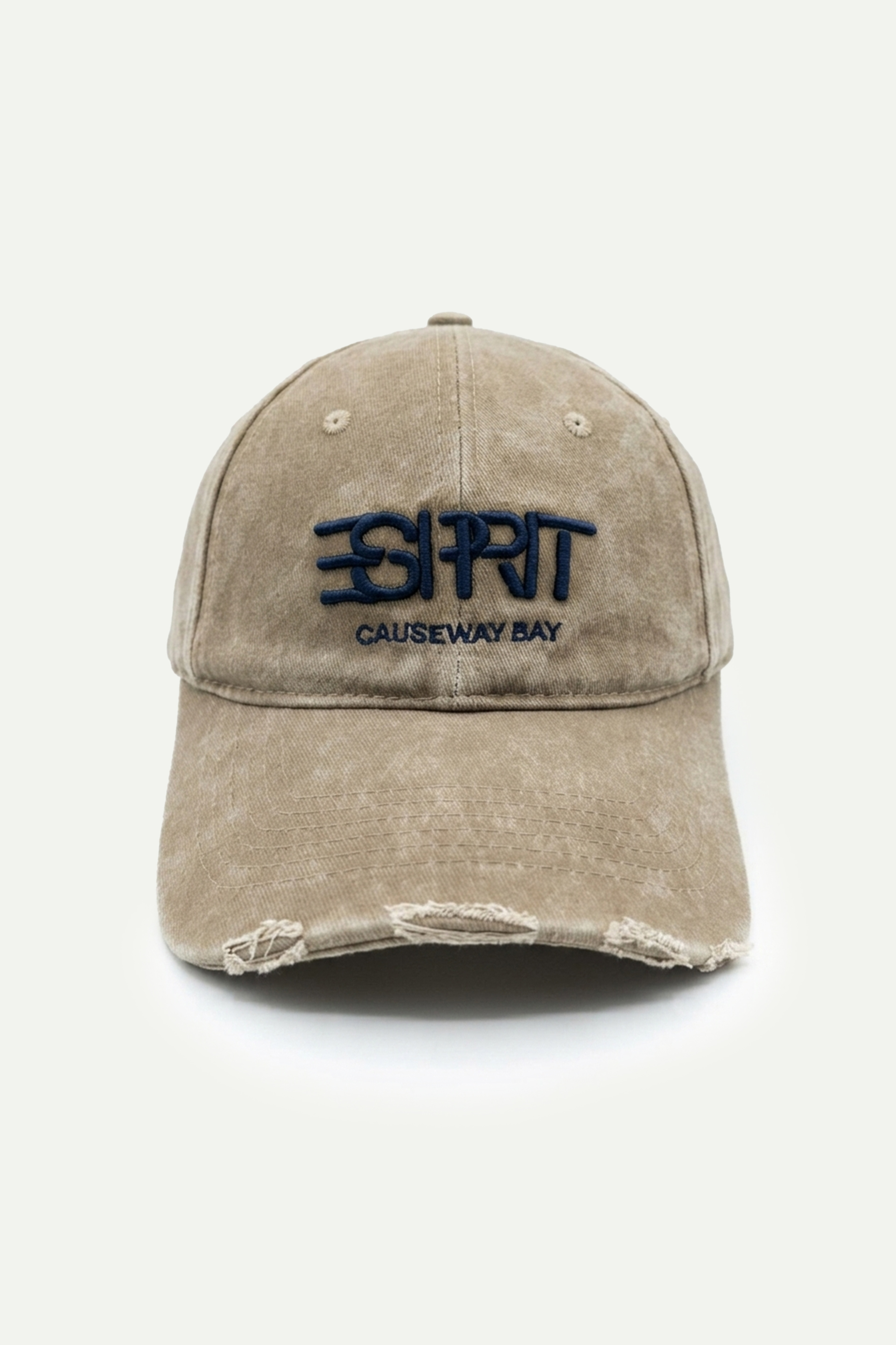 ESPRIT CAUSEWAY BAY Washed Distressed Baseball Cap
