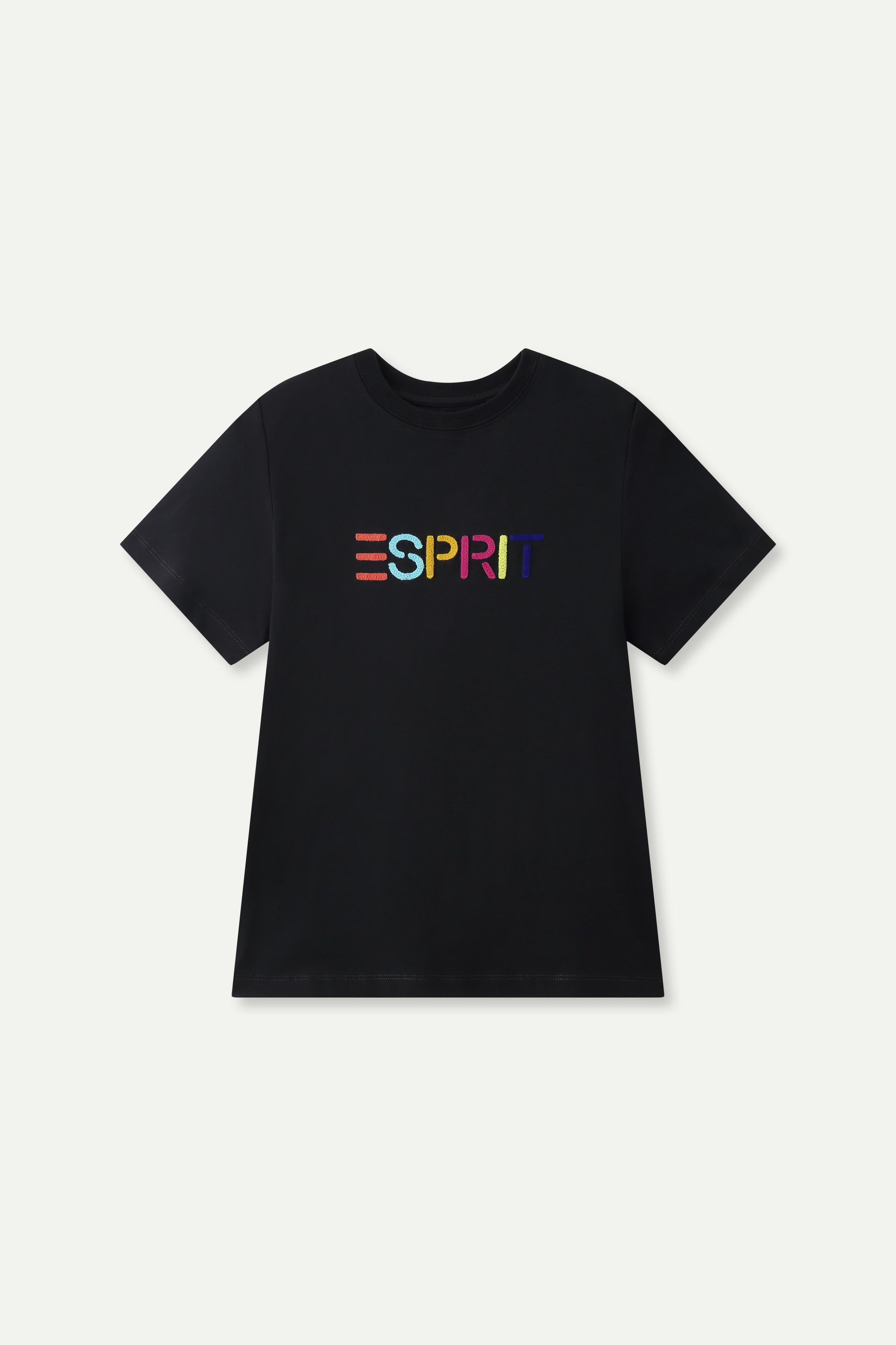 彩色刺繡 Logo T 恤