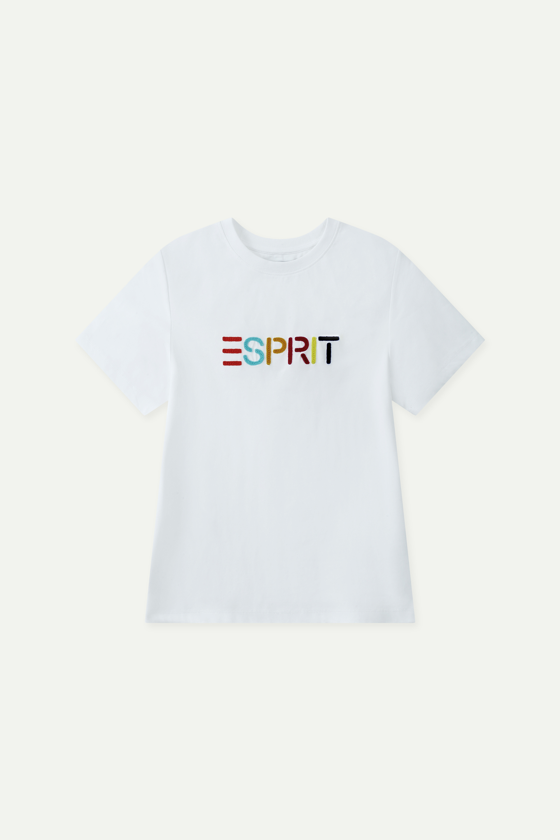 彩色刺繡 Logo T 恤