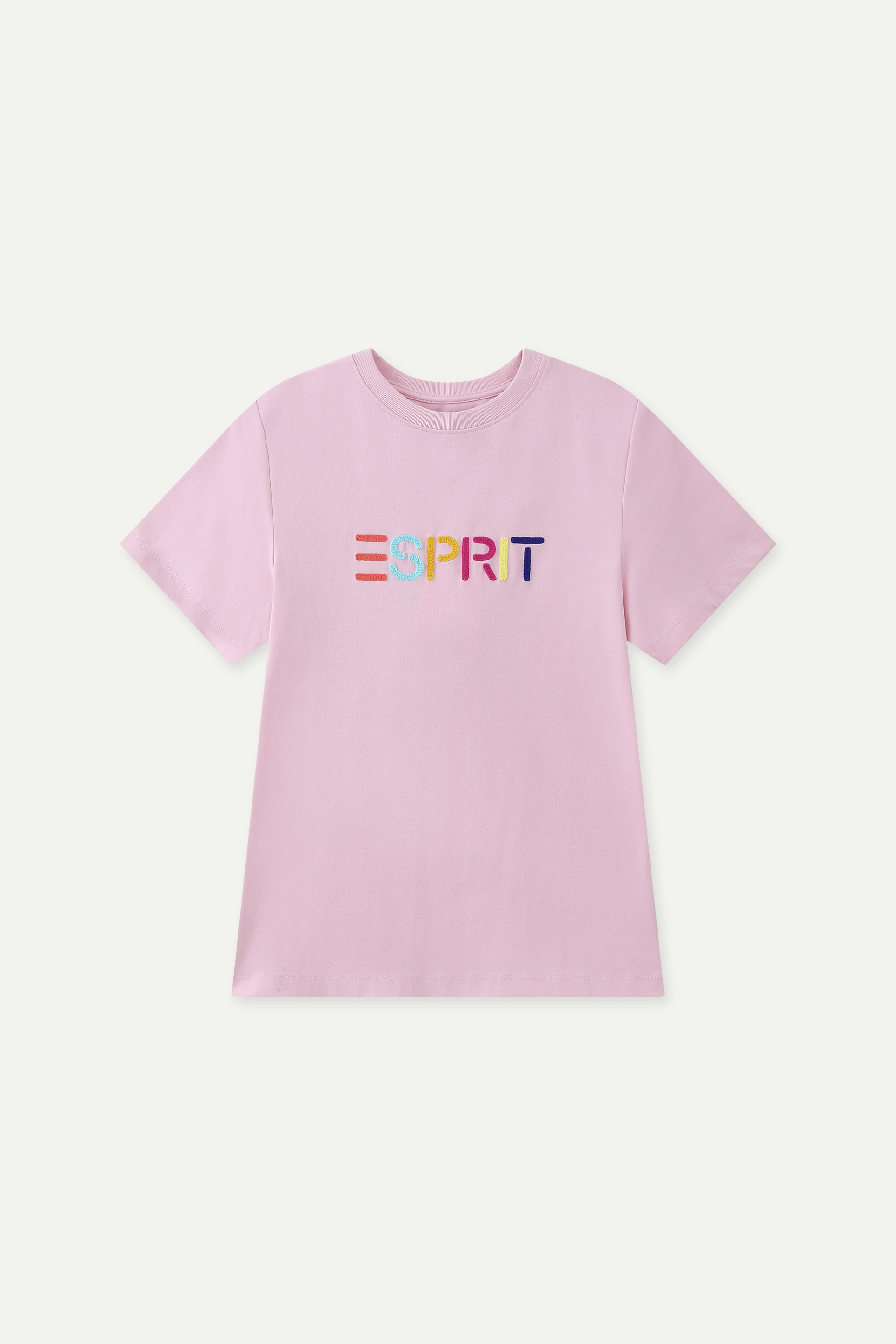 彩色刺繡 Logo T 恤