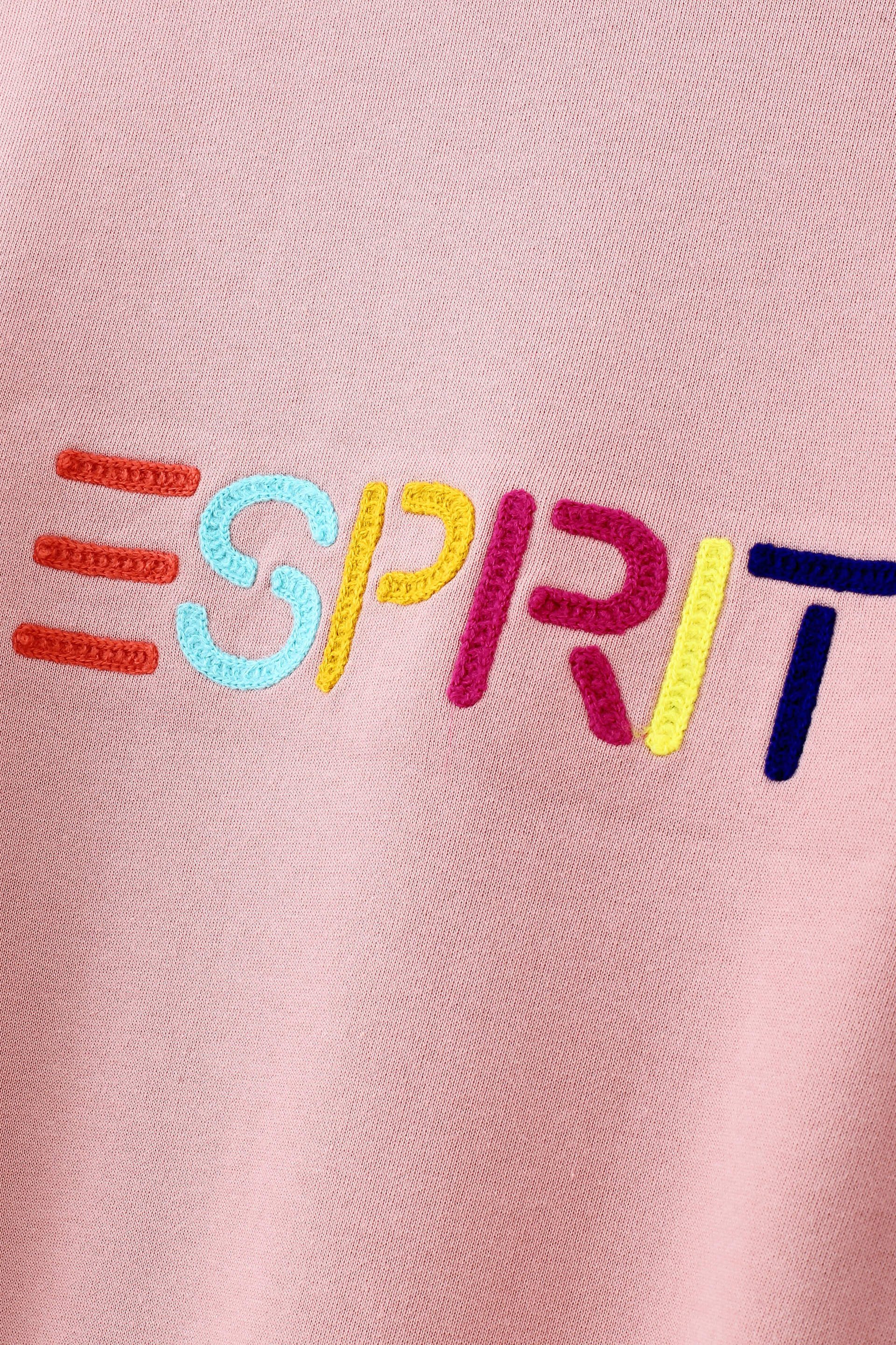 彩色刺繡 Logo 圓領衛衣